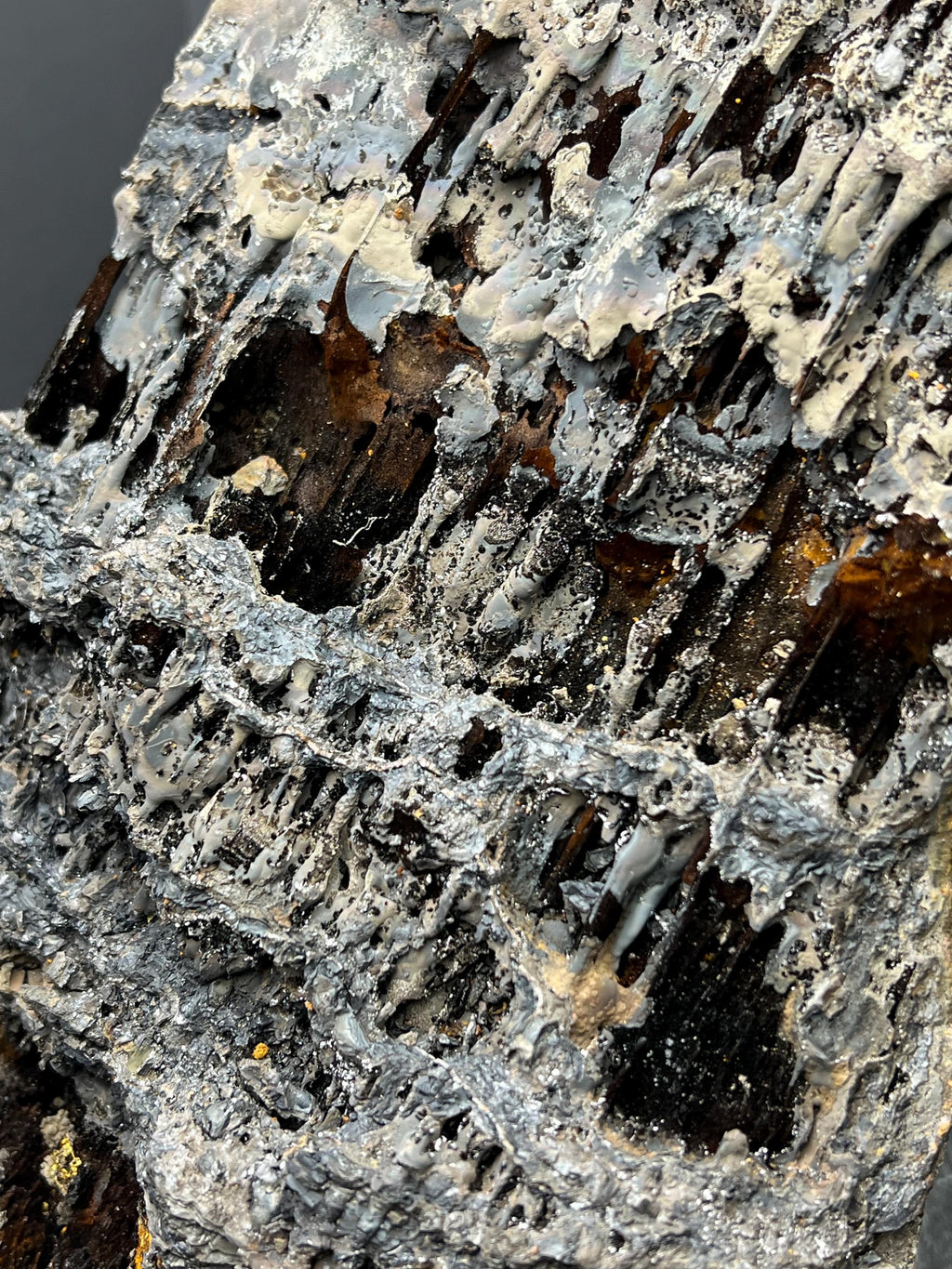 Museum Quality Specularite Limonite Goethite Table Formation, Turkey - Crystal Gemstone AE 