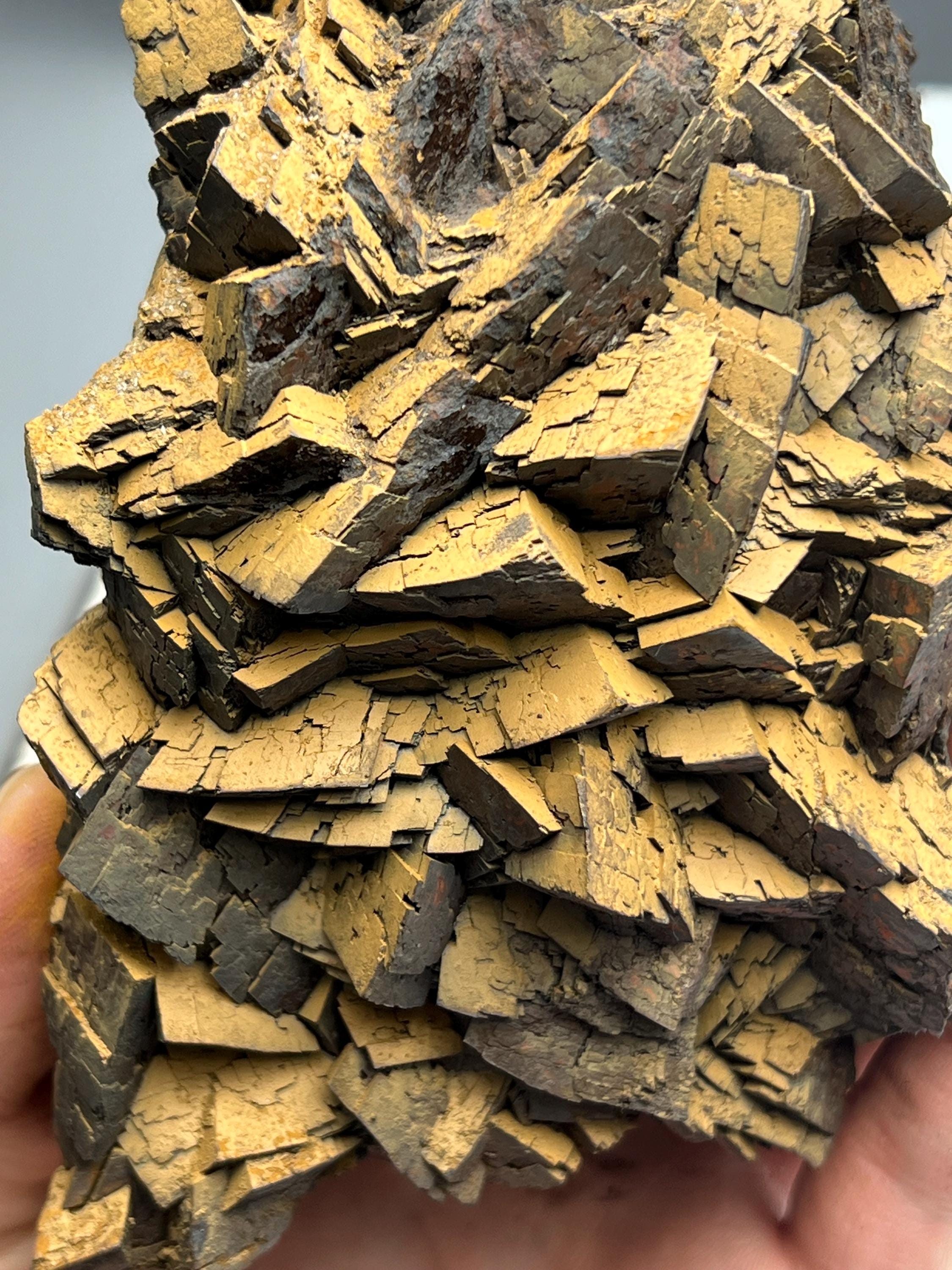 Museum quality, Large Size Limonite On Iron Siderite, From Turkey, Special Collection Piece - Crystal Gemstone AE 