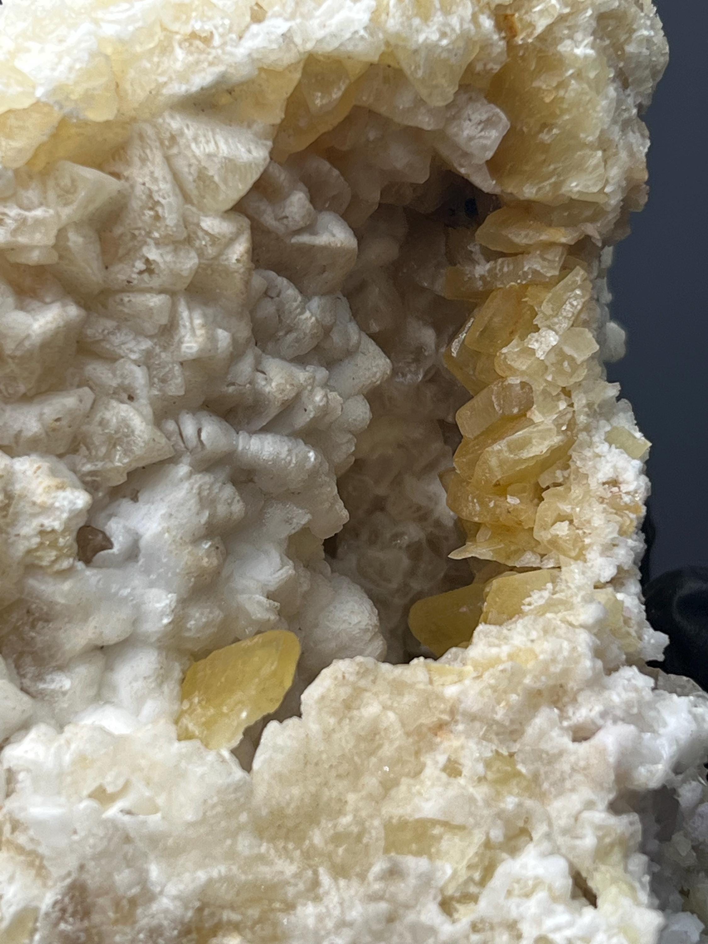 Barite With Calcite - Crystal Gemstone AE 