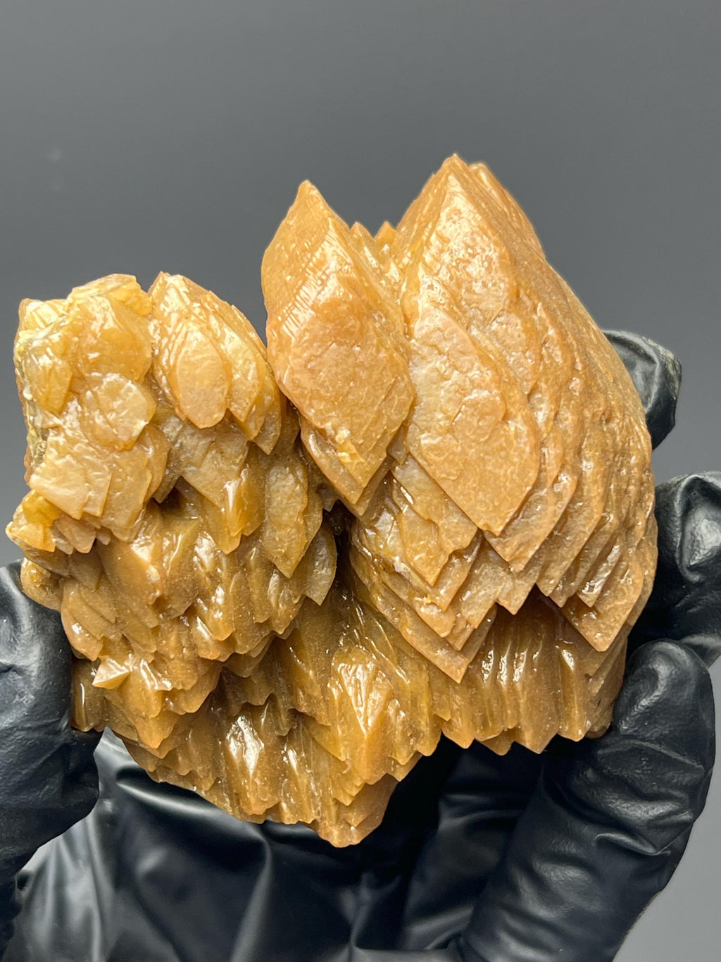 Very Special! Cathedral Formation Orange Crystal Calcite - Crystal Gemstone AE 