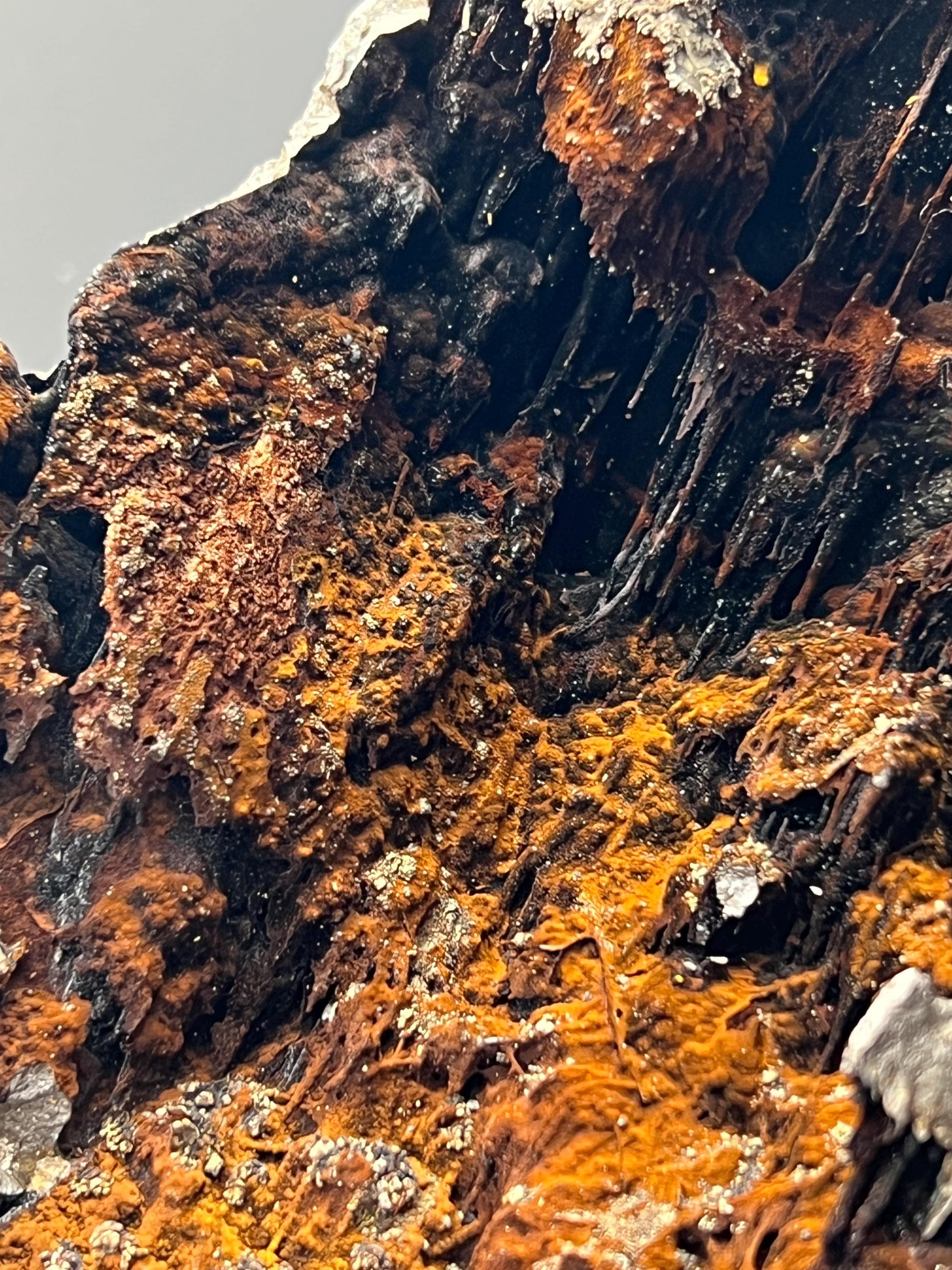 Museum Grade! Limonite And Specularite With Stalactites Goethite Specimen, For Special Collection - Crystal Gemstone AE 