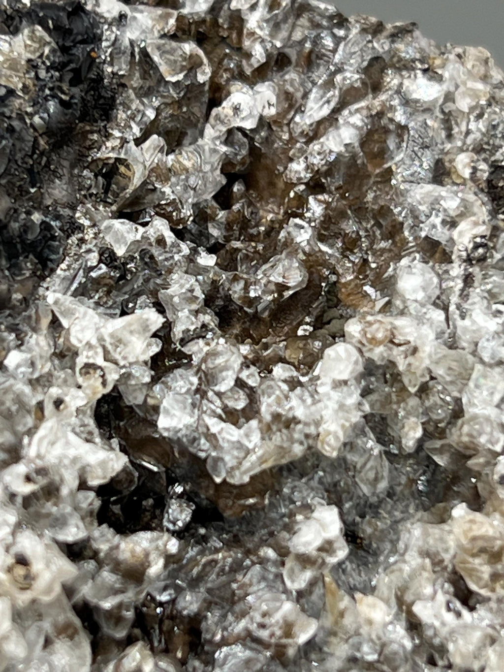 Very Special, Crystal Calcite On Hematite Mineral, From Turkey - Crystal Gemstone AE 