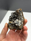 Special Quality, Crystal Calcite On Hematite Small Stalactites, From Turkey - Crystal Gemstone AE 