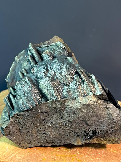 "Museum Grade" Golden Color Botryoidal And Stalactite Formation Goethite - Crystal Gemstone AE 