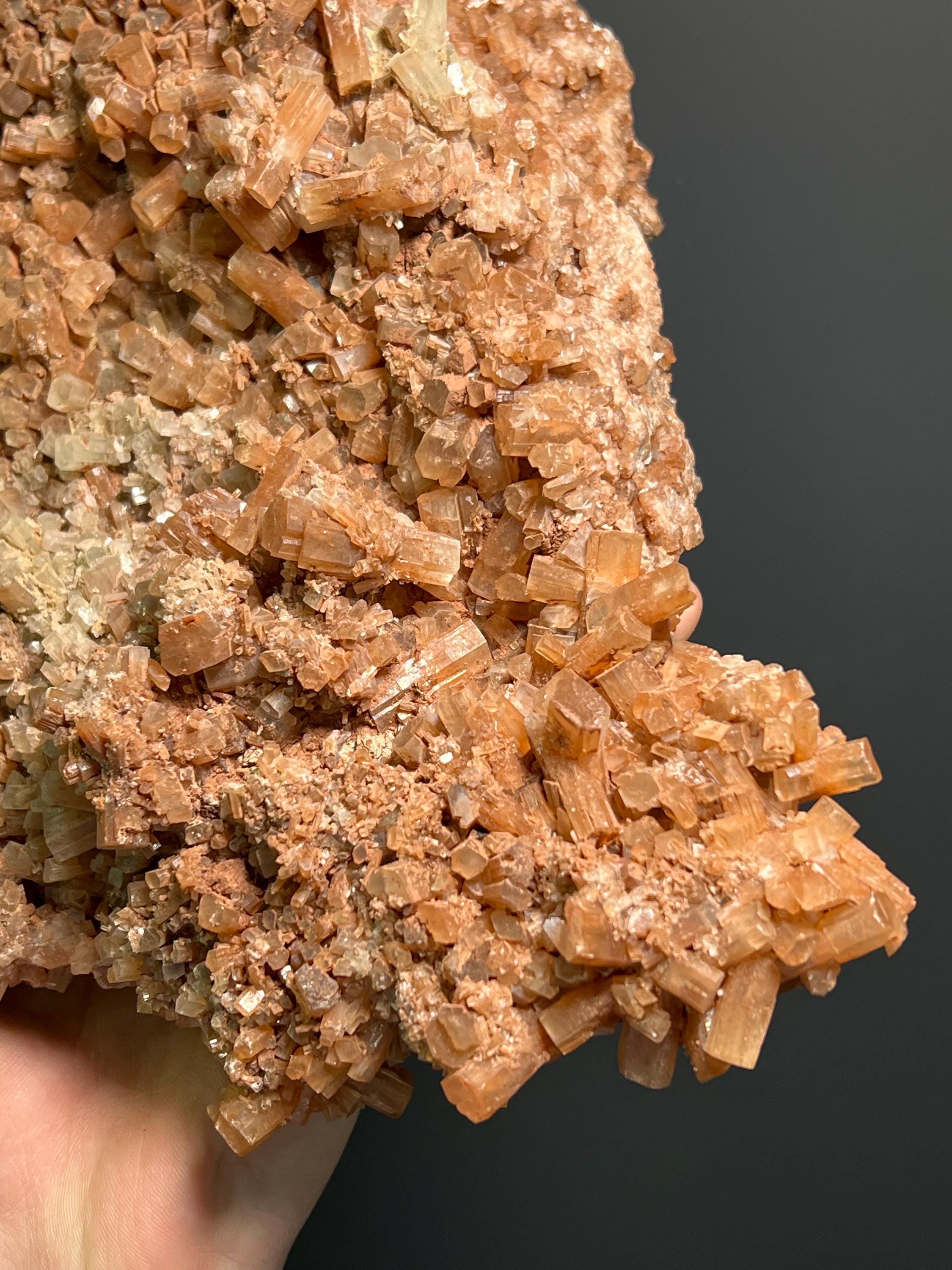 Large Size Two Sided Aragonite Specimen, 3kg - Crystal Gemstone AE 