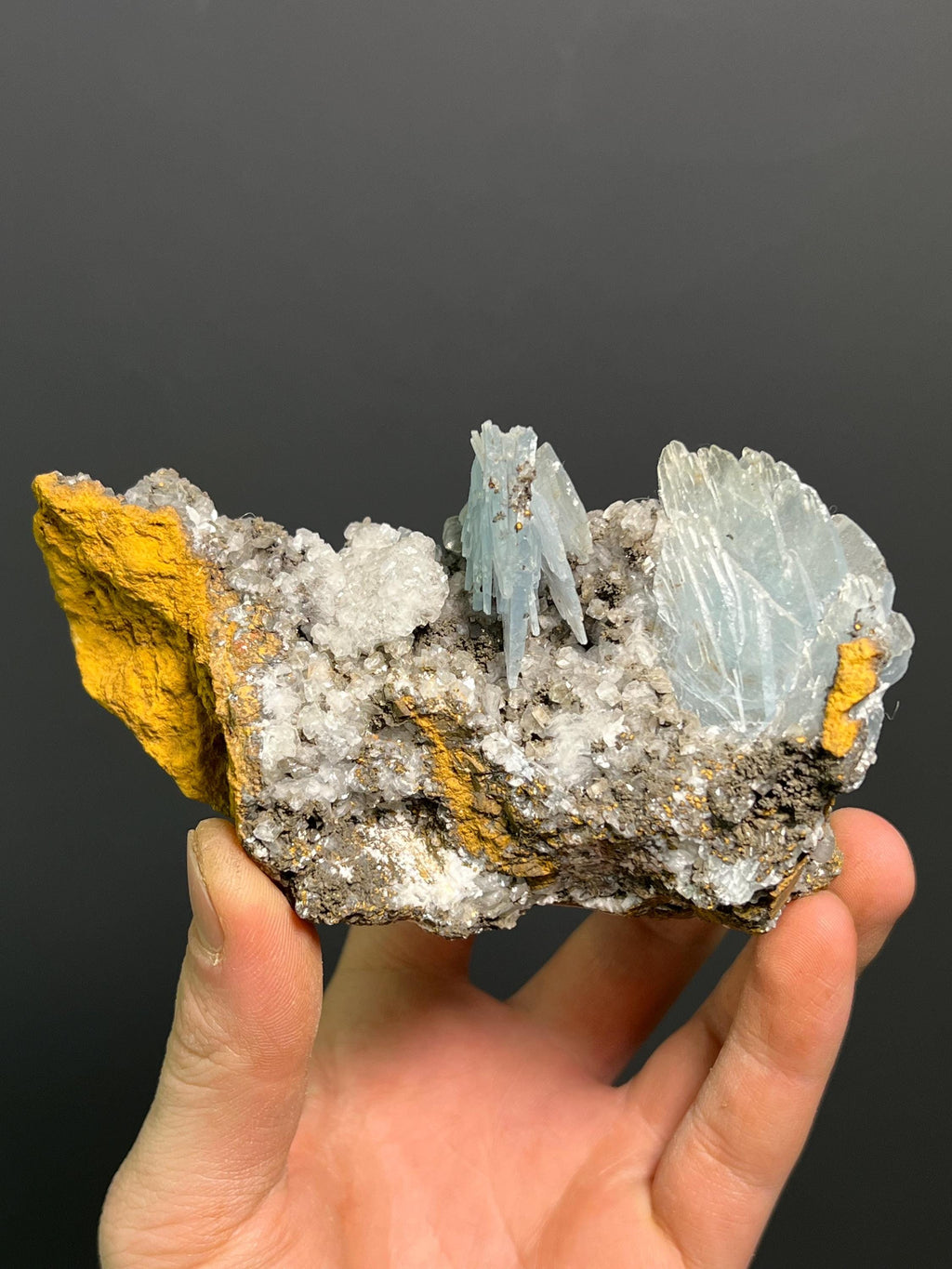 Special Barite Specimen, 400gram - Crystal Gemstone AE 