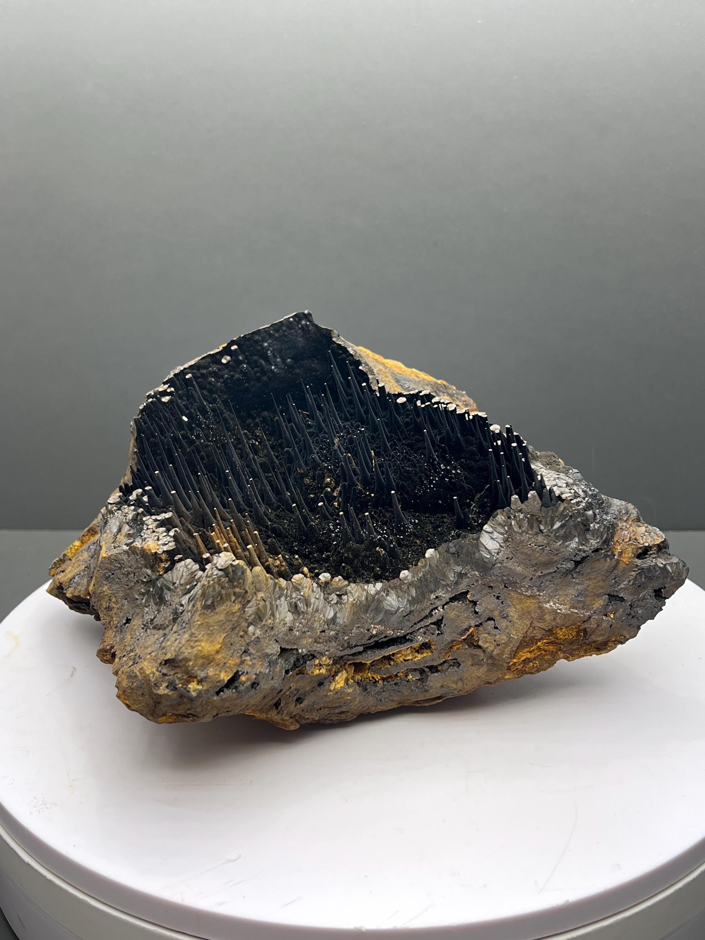 Museum Quality!! Very Showy Stalactite Goethite Mineral, Special Collections Piece - Crystal Gemstone AE 