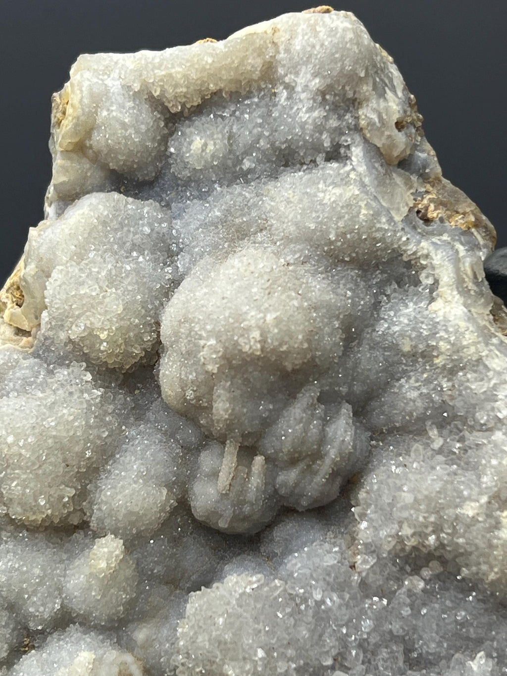 Chalcedony & Calcite Specimen - Crystal Gemstone AE 