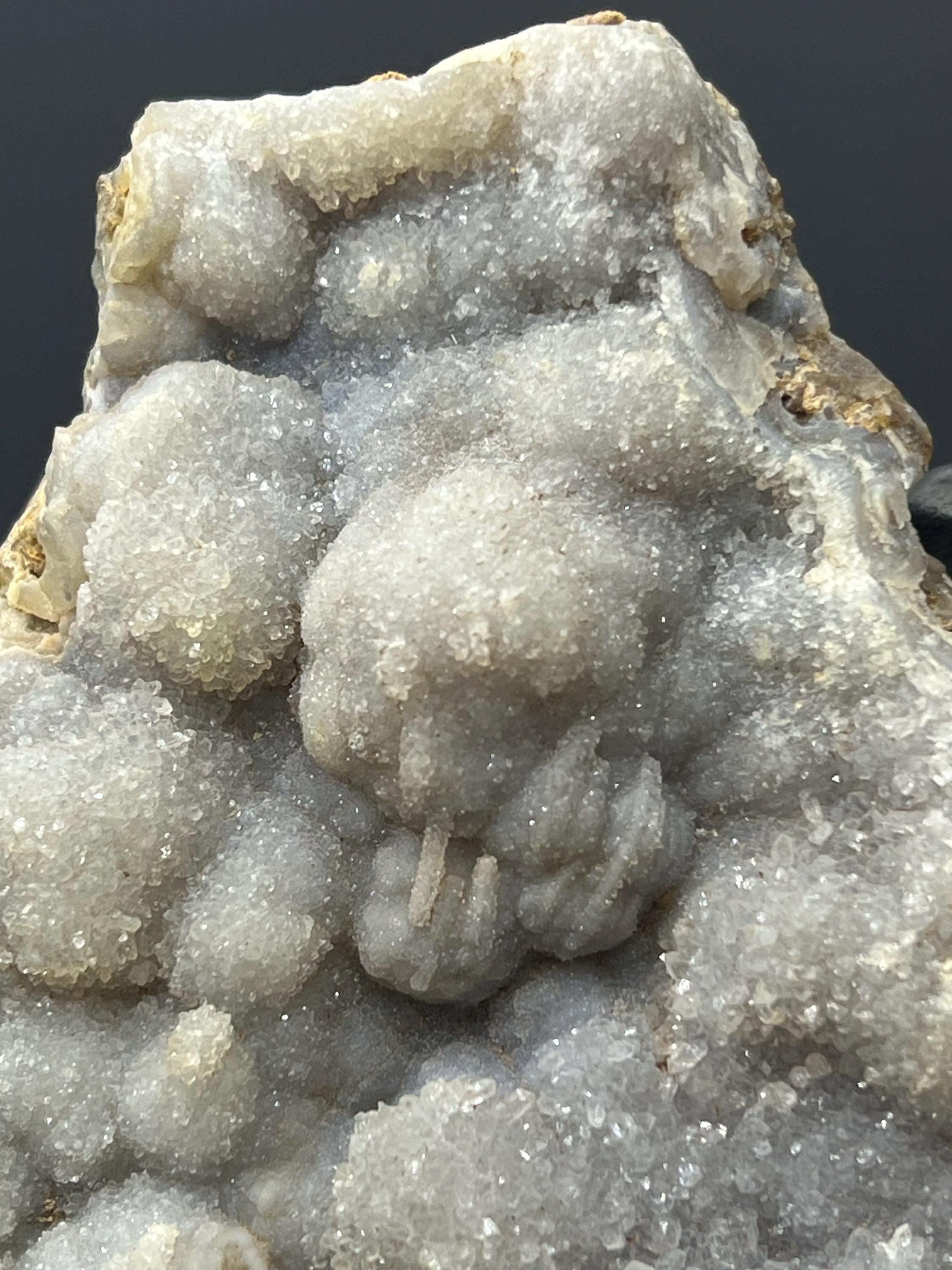 Chalcedony & Calcite Specimen - Crystal Gemstone AE 