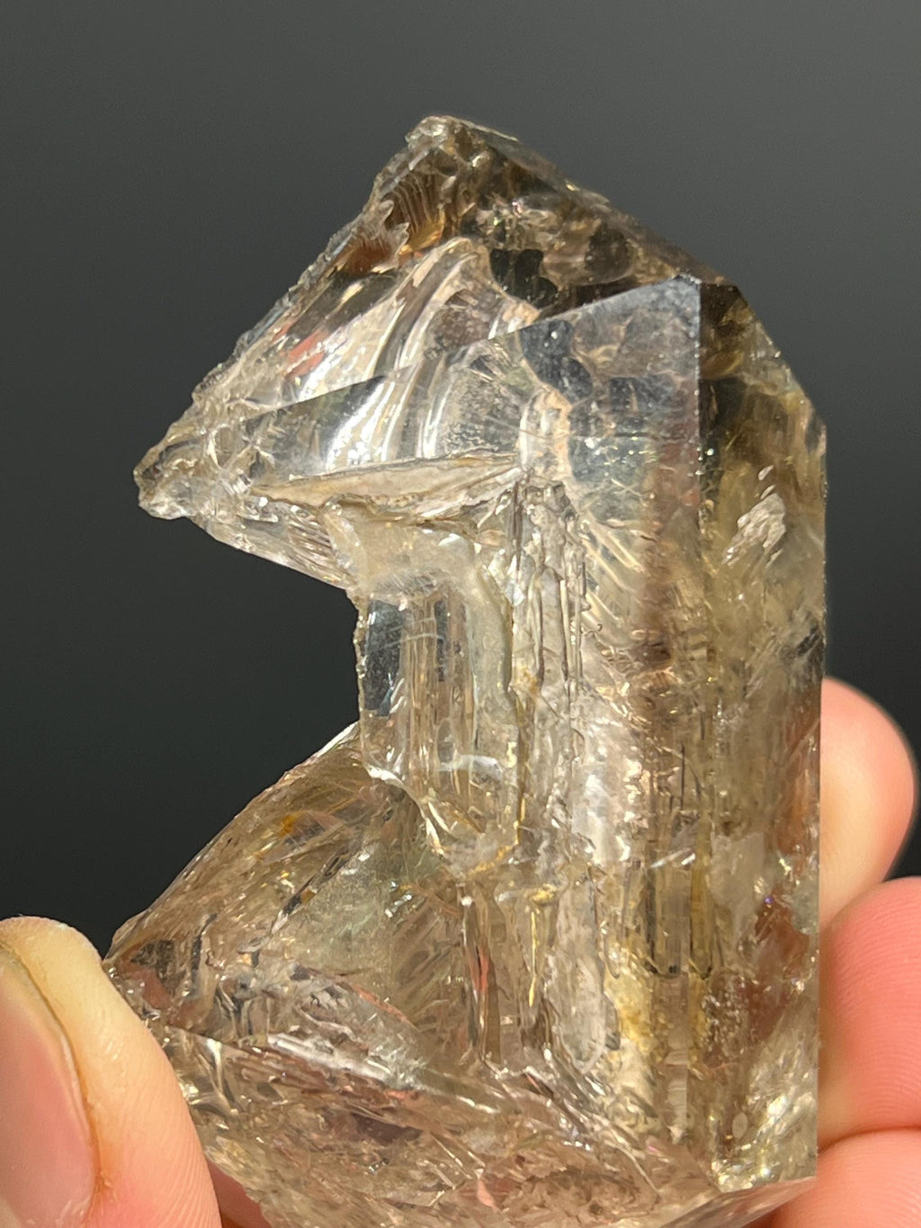 Herkimer Diamond Quartz - Crystal Gemstone AE 