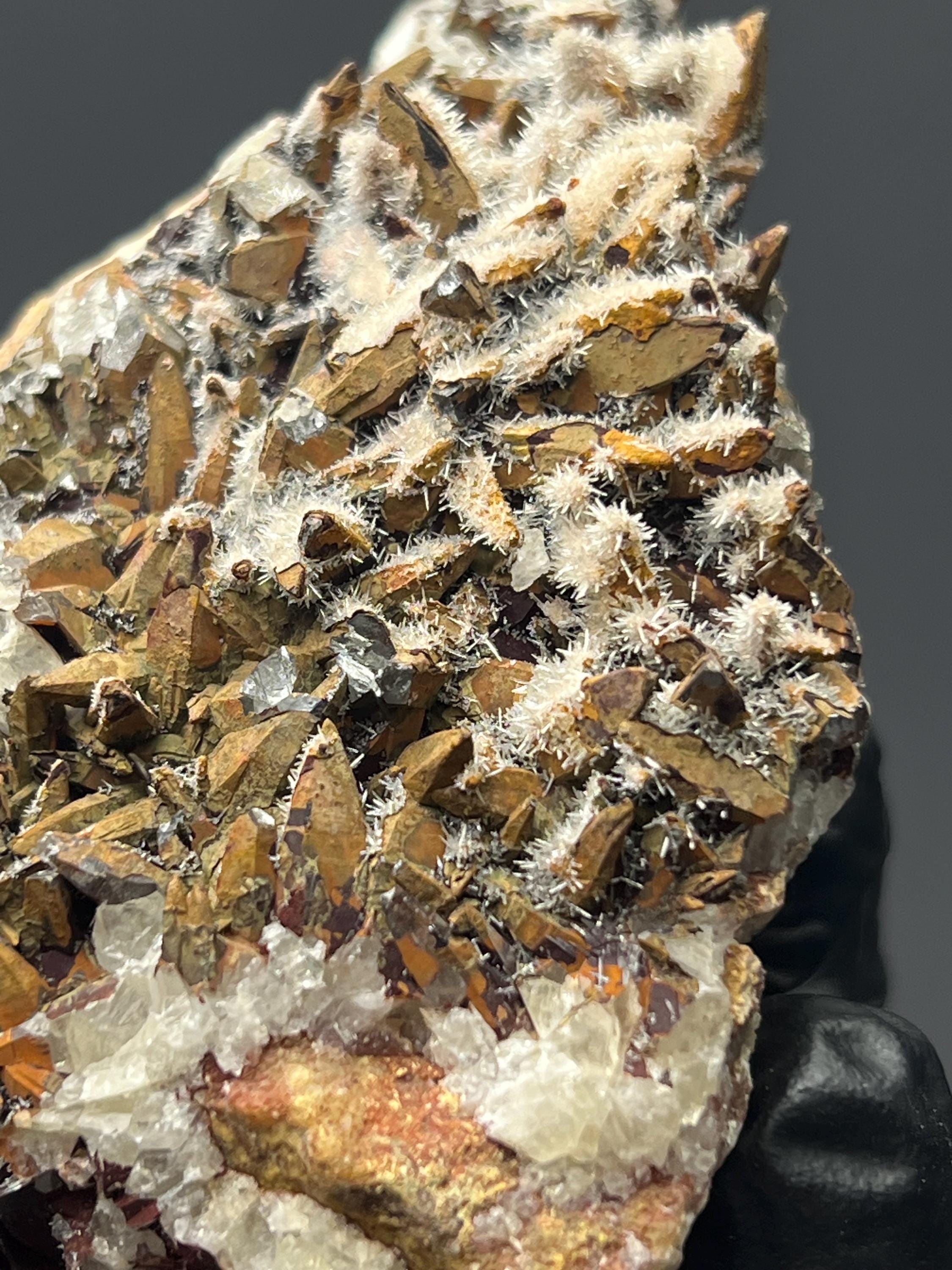 Feather Red Crystal Calcite - Crystal Gemstone AE 