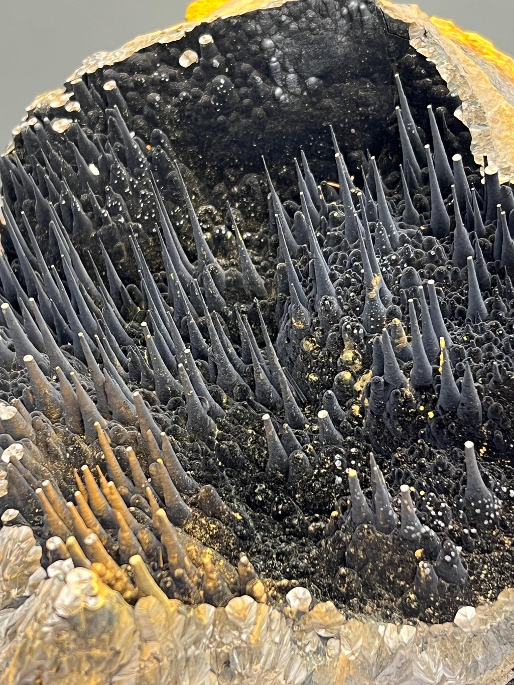 Museum Quality!! Very Showy Stalactite Goethite Mineral, Special Collections Piece - Crystal Gemstone AE 