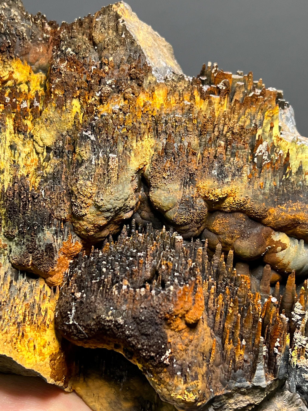 Museum Grade, Special Limonite On Stalactite Goethite, 3kg - Crystal Gemstone AE 