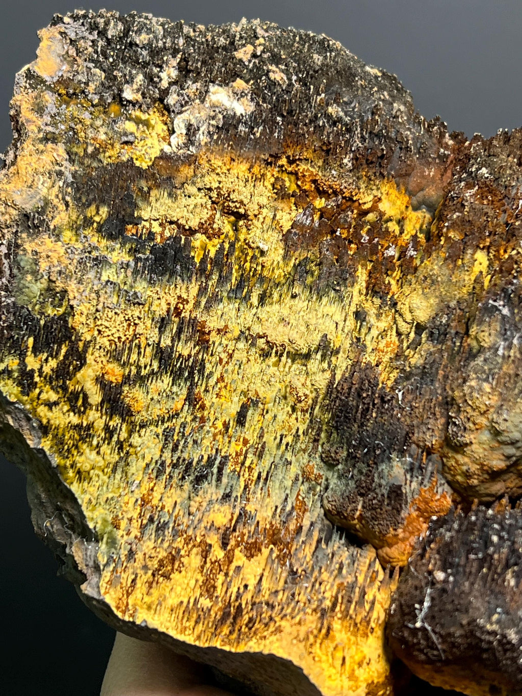 Museum Grade, Special Limonite On Stalactite Goethite, 3kg - Crystal Gemstone AE 
