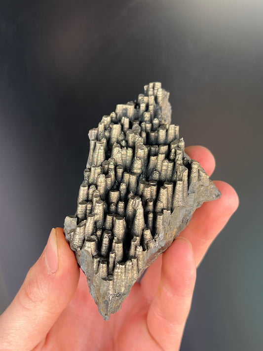 “Museum Grade” Golden Color Stalactite Goethite