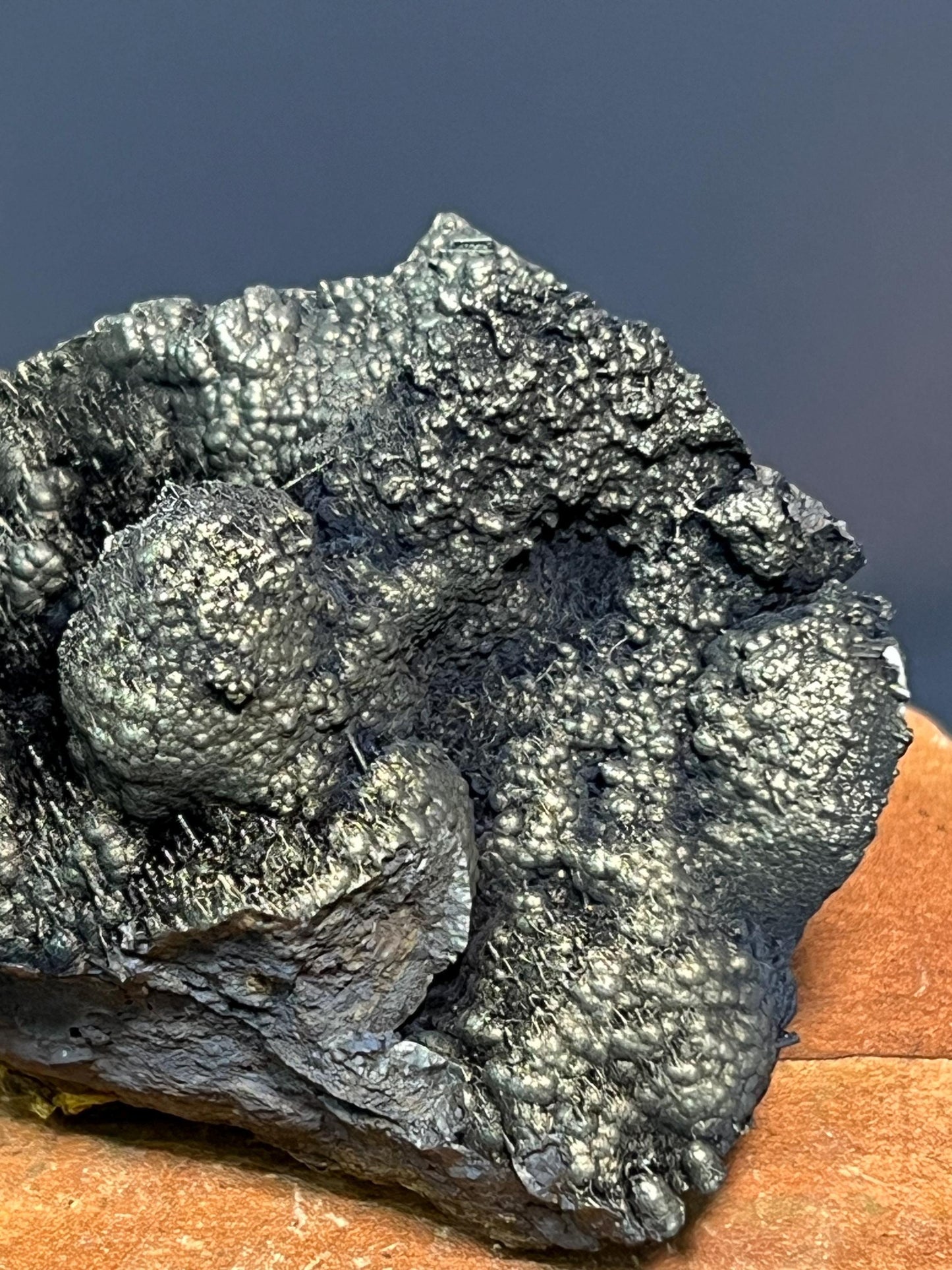 Museum Quality Showy Golden Color Small Stalactites Goethite Specimen - Crystal Gemstone AE 