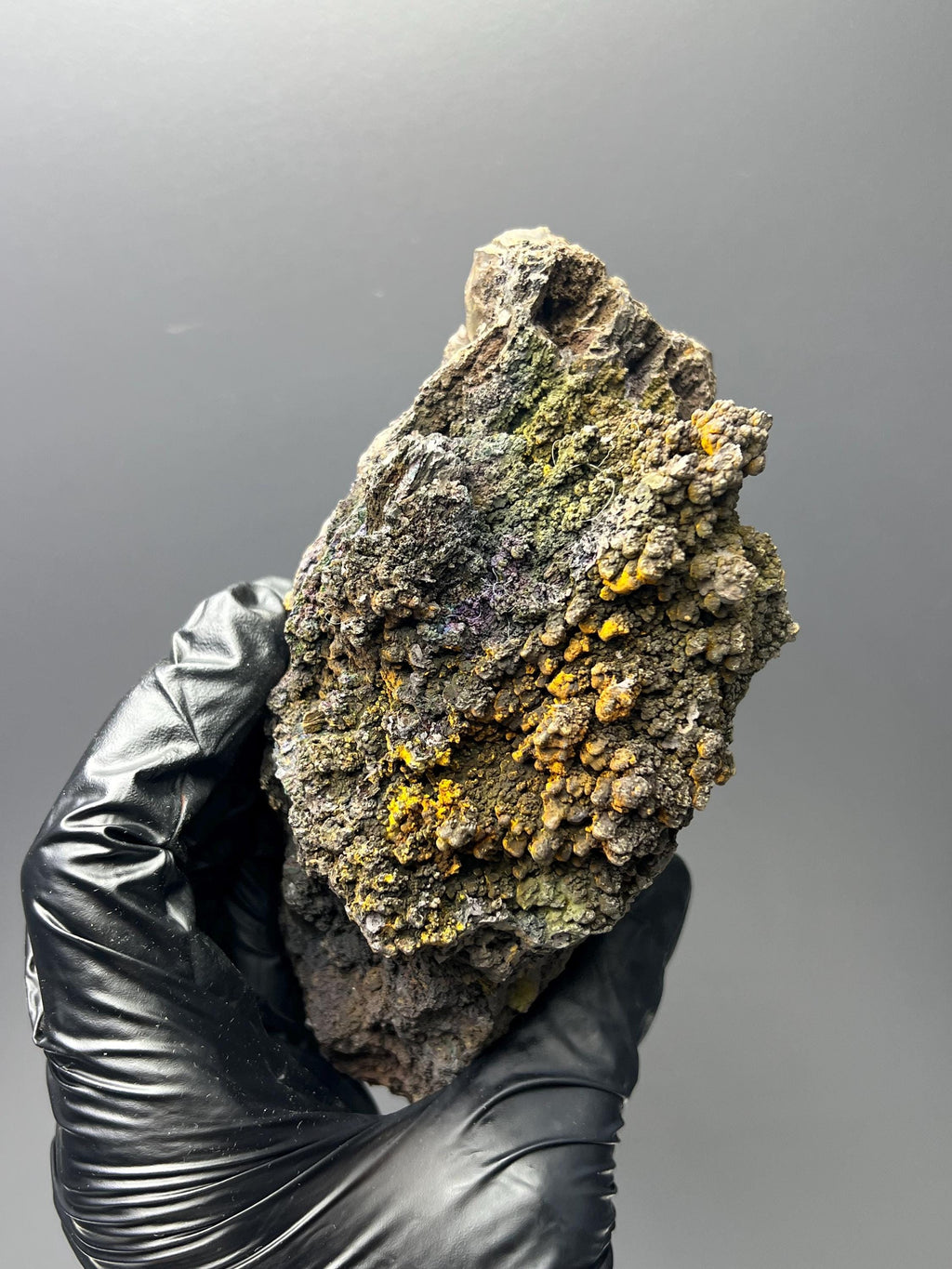 Museum Grade Colourful Iridescent Small Stalactites Goethite Specimen - Crystal Gemstone AE 