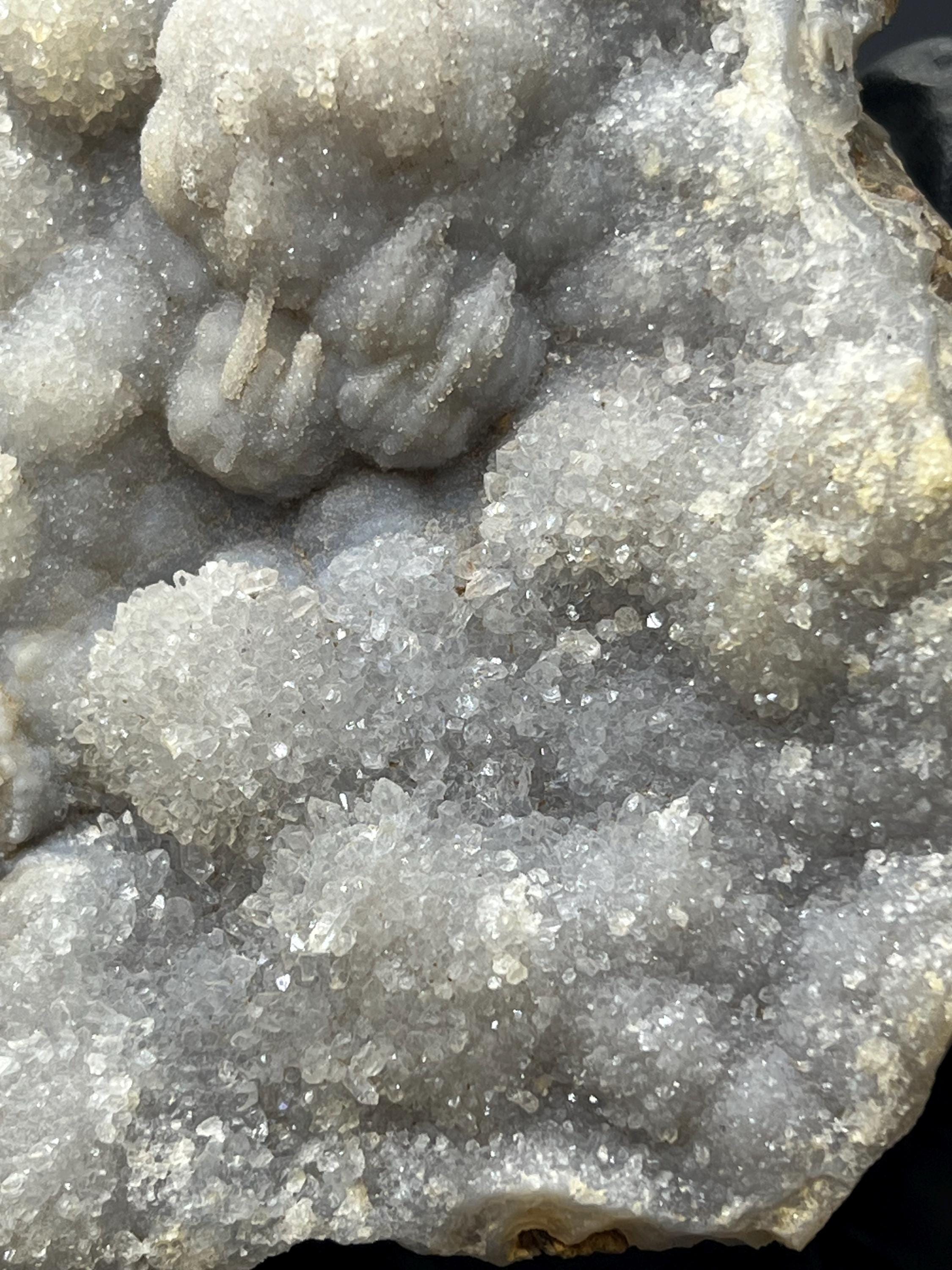 Chalcedony & Calcite Specimen - Crystal Gemstone AE 