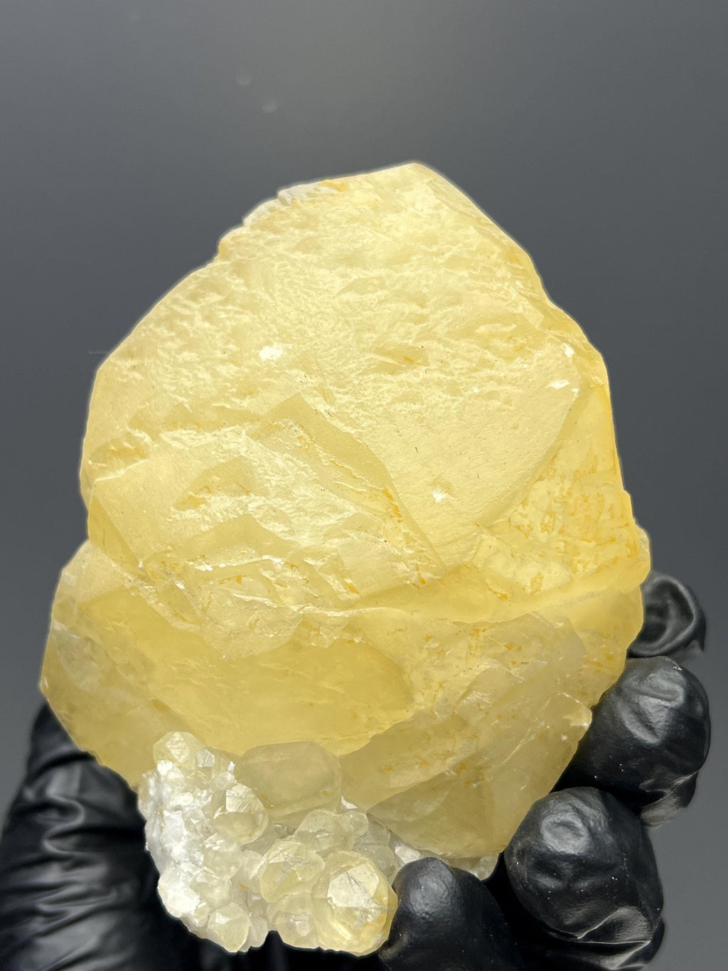 Very Very Special Golden Yellow Crystal Calcite Specimen - Crystal Gemstone AE 