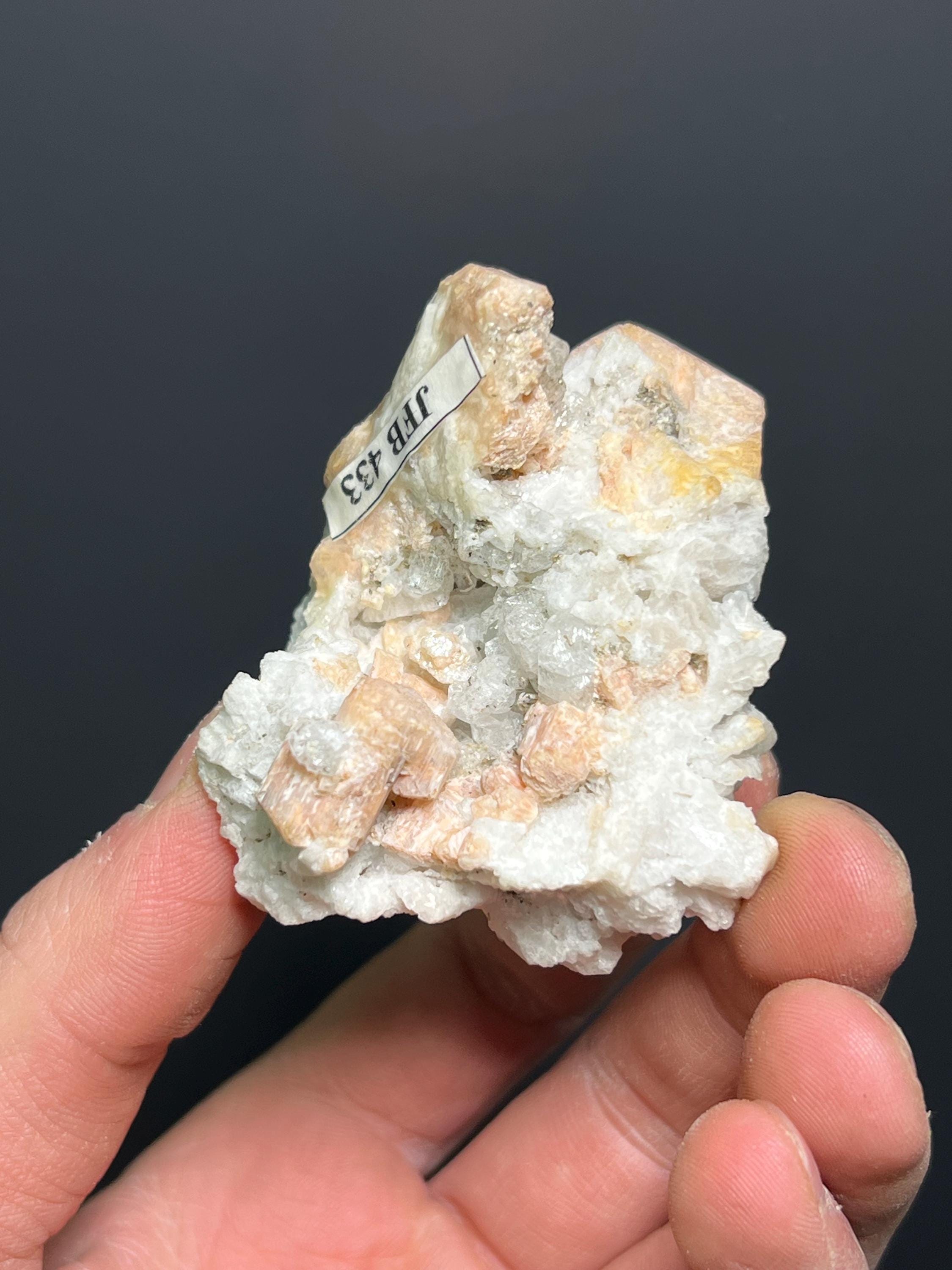Blue Topaz On Matrix, 110gram - Crystal Gemstone AE 