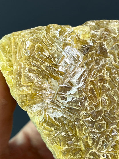 Yellow Fluorite Calcite