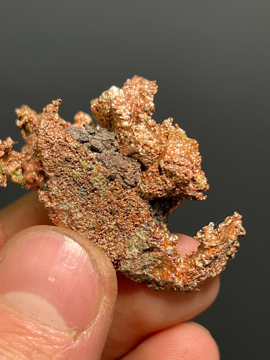 Native Copper - Australia - Crystal Gemstone AE 