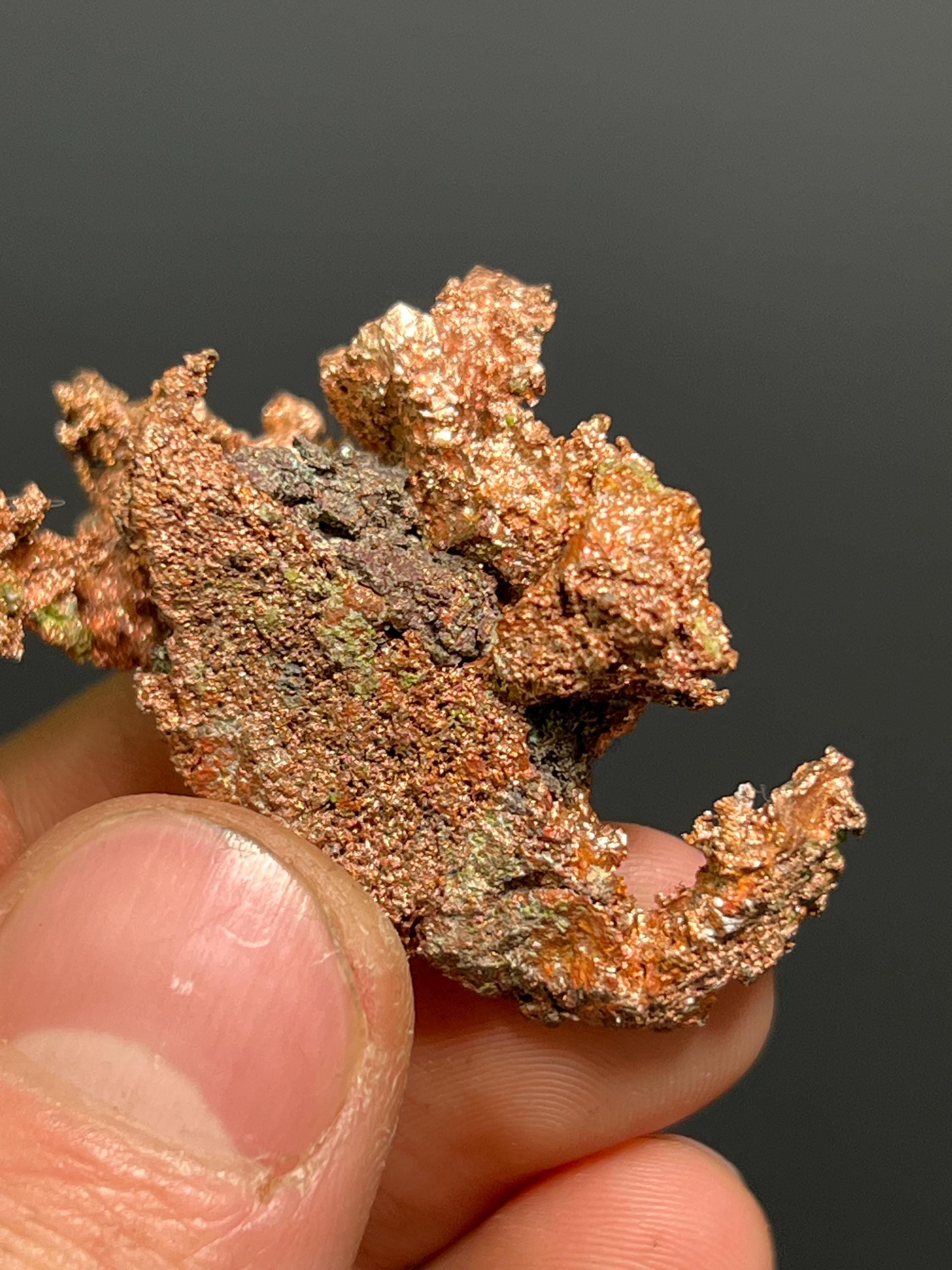 Native Copper - Australia - Crystal Gemstone AE 