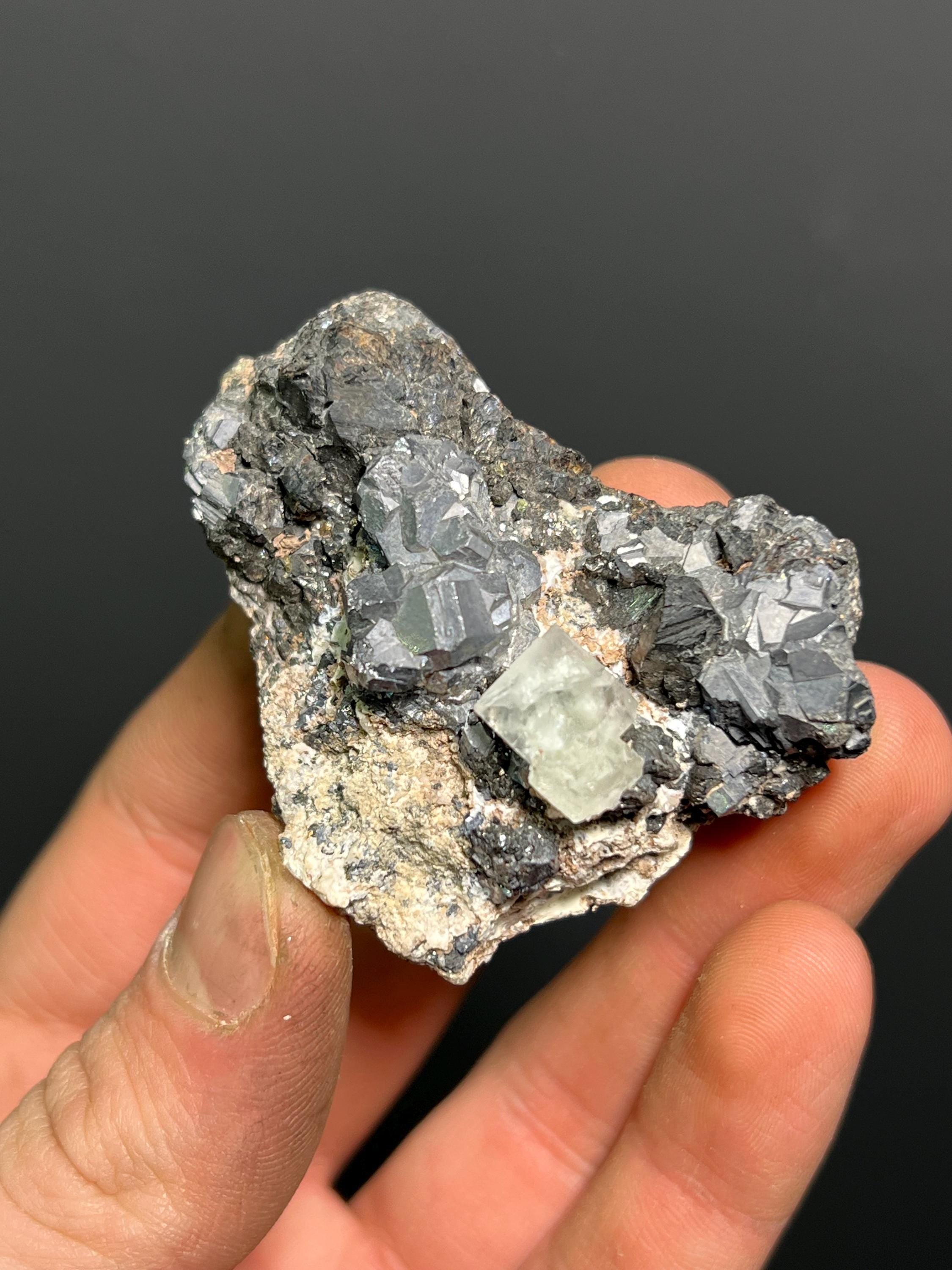 Arsenopyrite Specimen, 98gram - Crystal Gemstone AE 