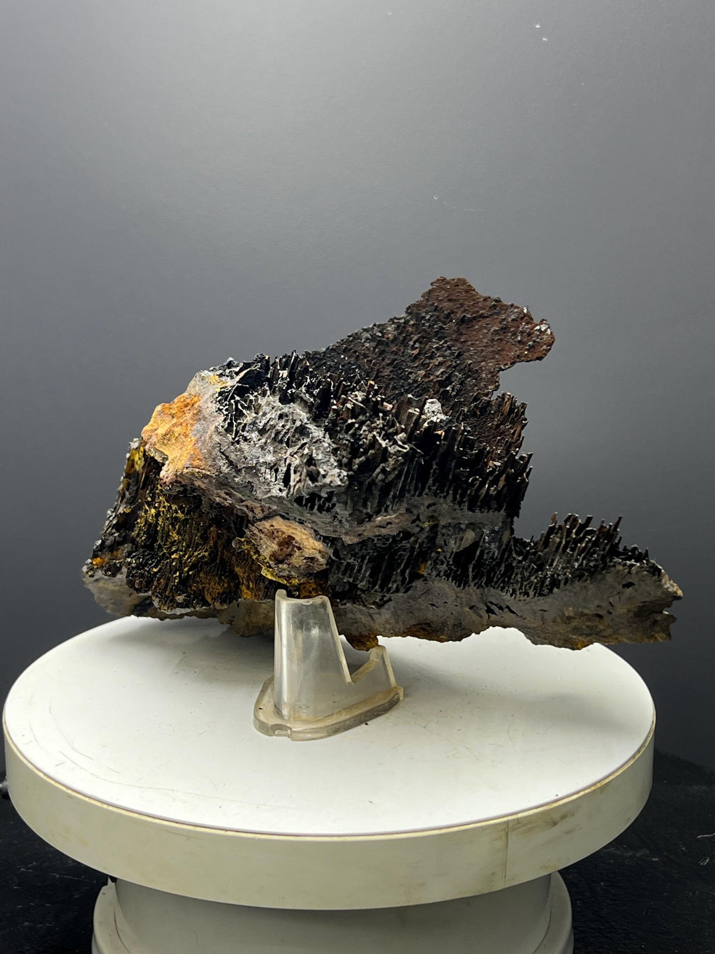 Museum Grade, Very Special Limonite With Stalactite Goethite Specimen - Crystal Gemstone AE 
