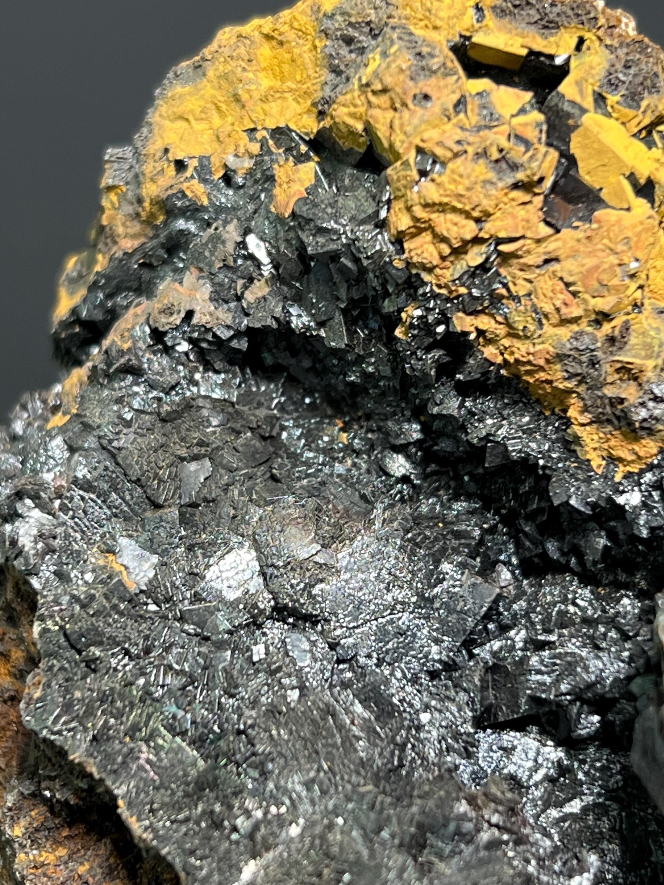 Very Unique, Limonite With Iron Siderite Specimen, 278gram - Crystal Gemstone AE 