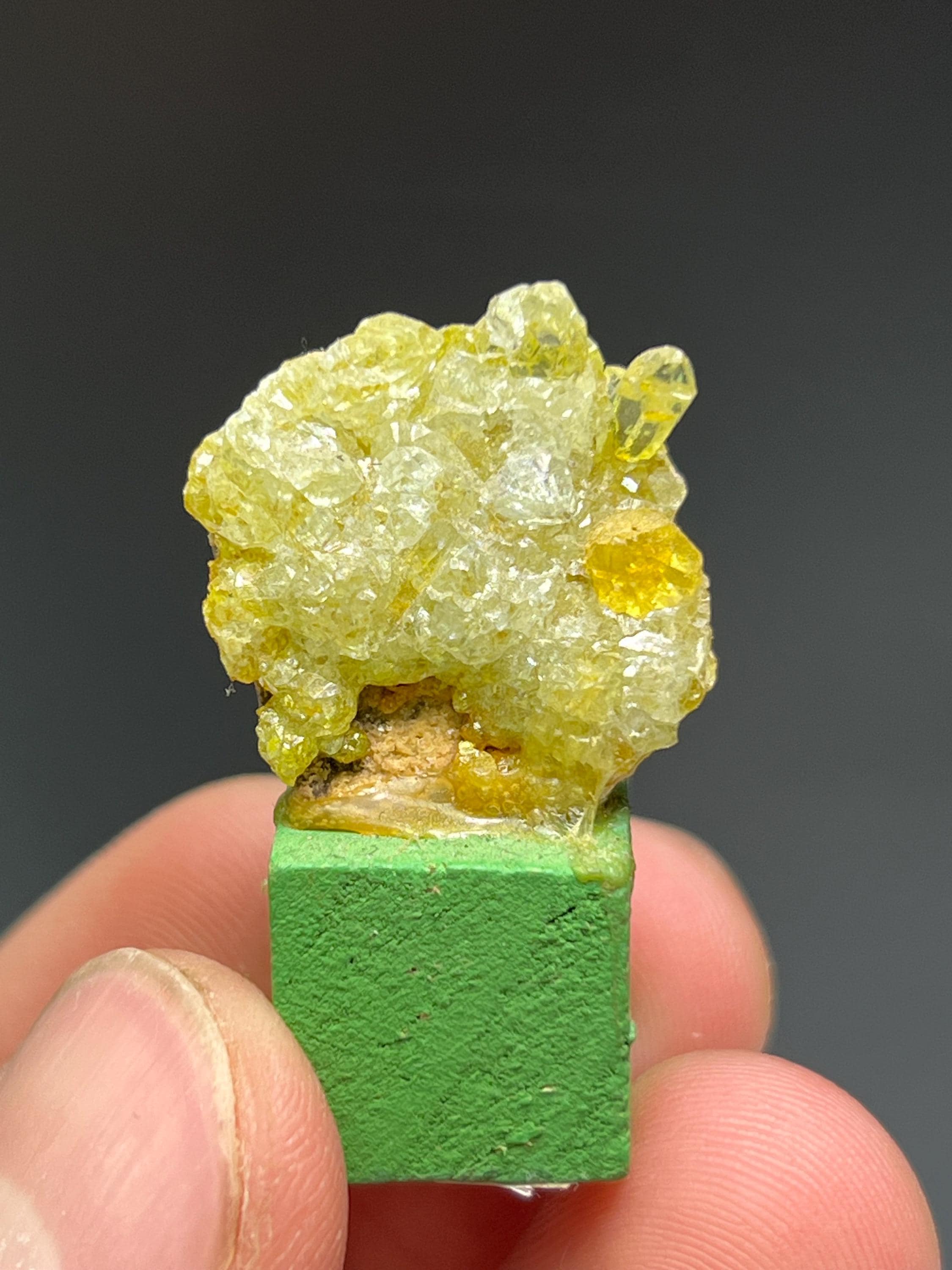 Brazilianite Specimen - Brazil - Crystal Gemstone AE 