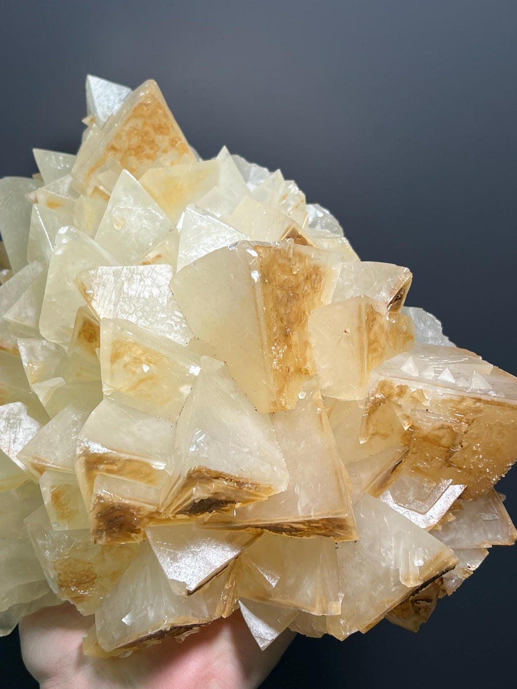 Large Size, Special Yellow Crystal Calcite, 6,1kg - Crystal Gemstone AE 