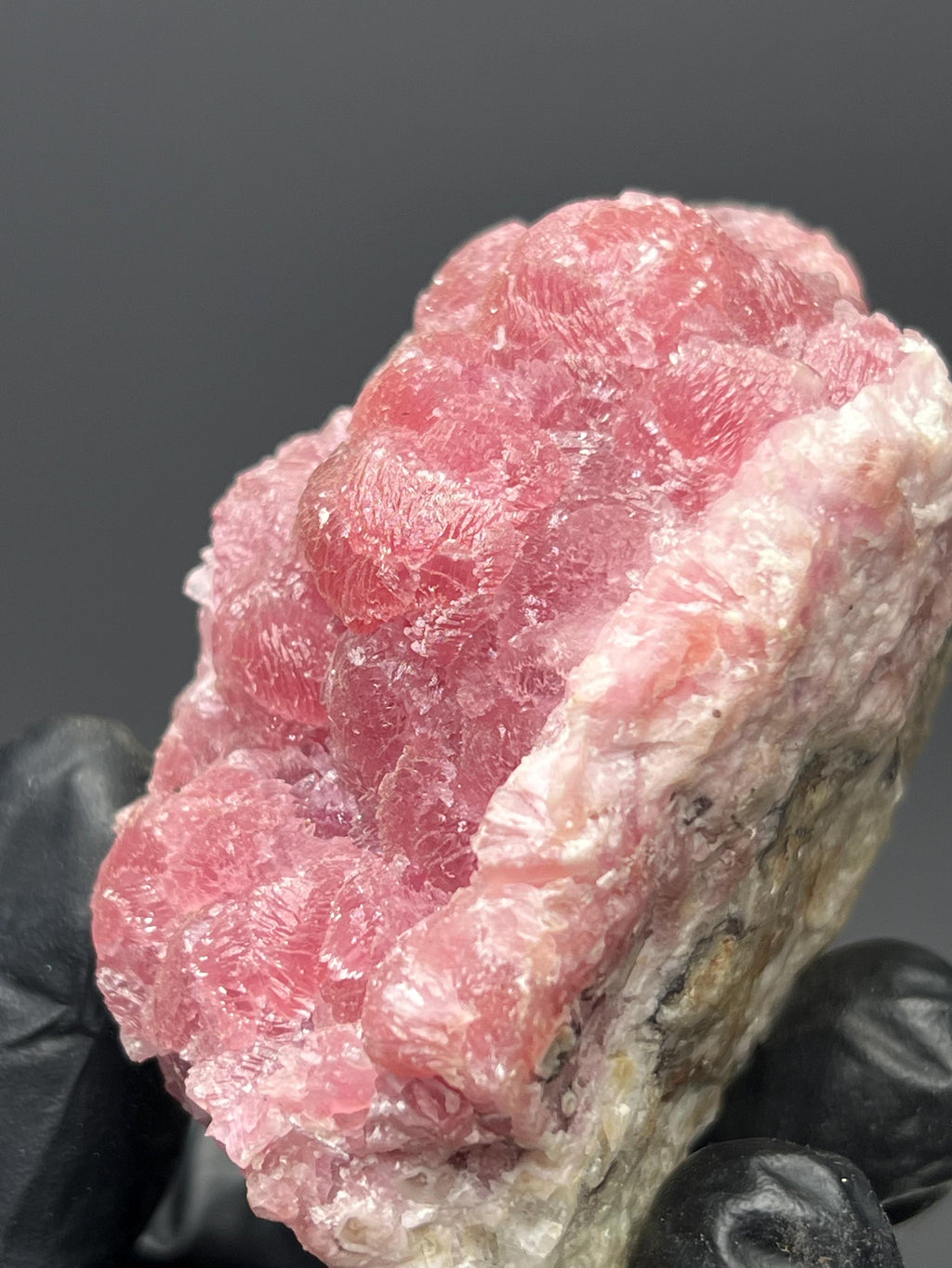 Moroccan Cobaltian Calcite Specimen - Pink Crystal Mineral Decor - Crystal Gemstone AE 