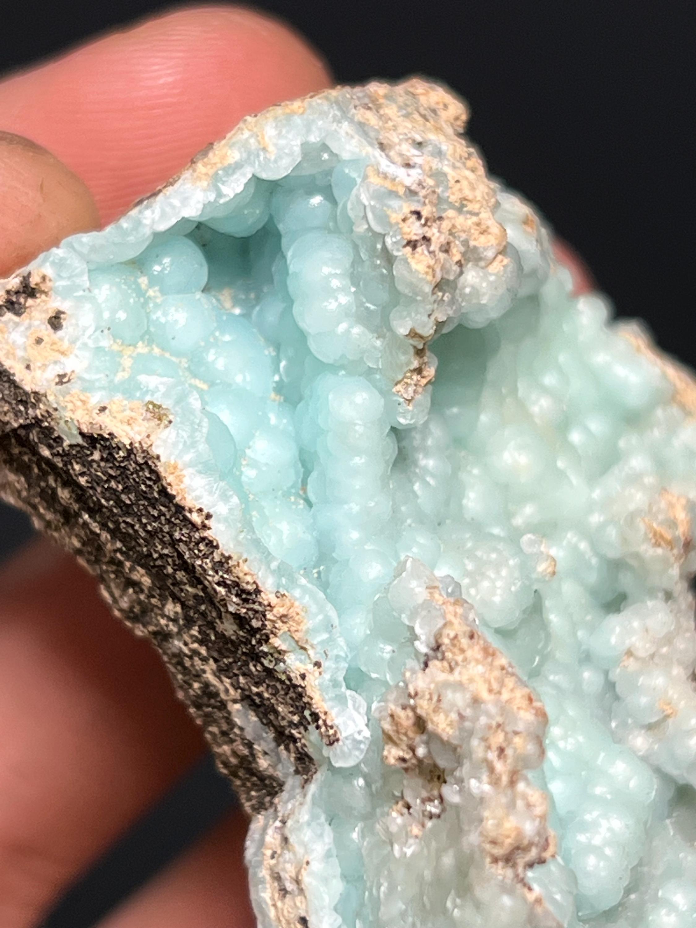Blue Hemimorphite Specimen, 56gram - Crystal Gemstone AE 