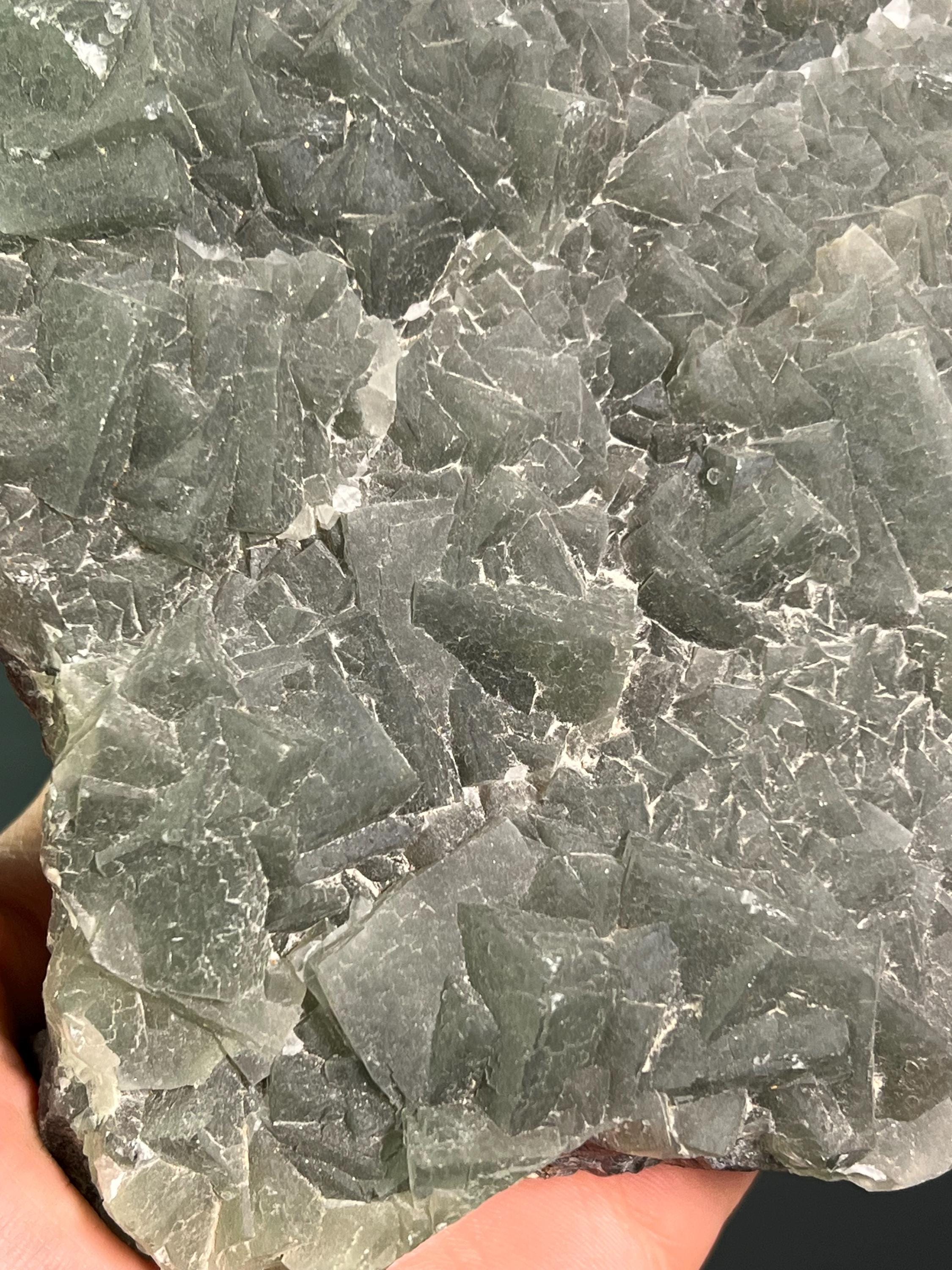 Green Fluorite Specimen, 1,1kg - Crystal Gemstone AE 