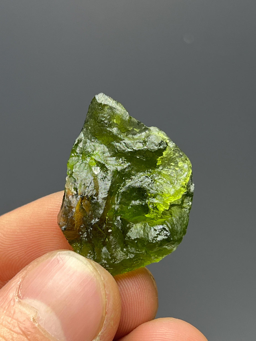 2 Pieces Moldavite Specimens - Crystal Gemstone AE 