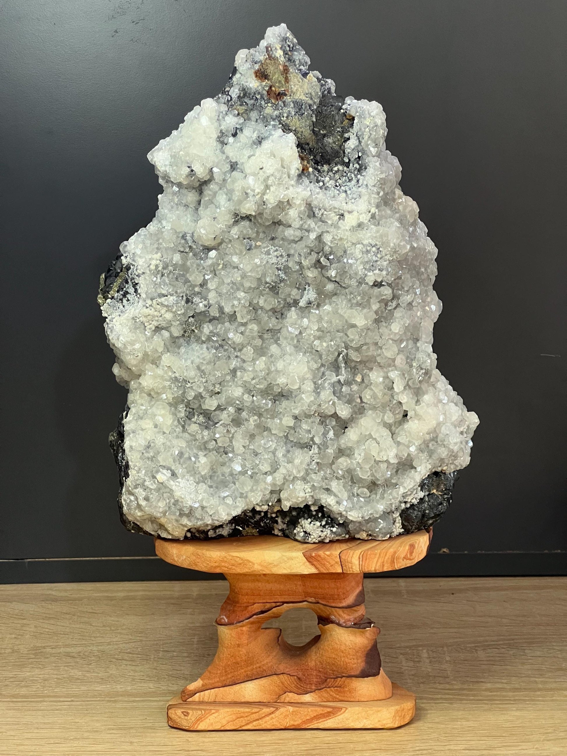 Kosovo Mineral Specimen: Tetrahedrite, Sphalerite, Chalcopyrite, Quartz - Crystal Gemstone AE 