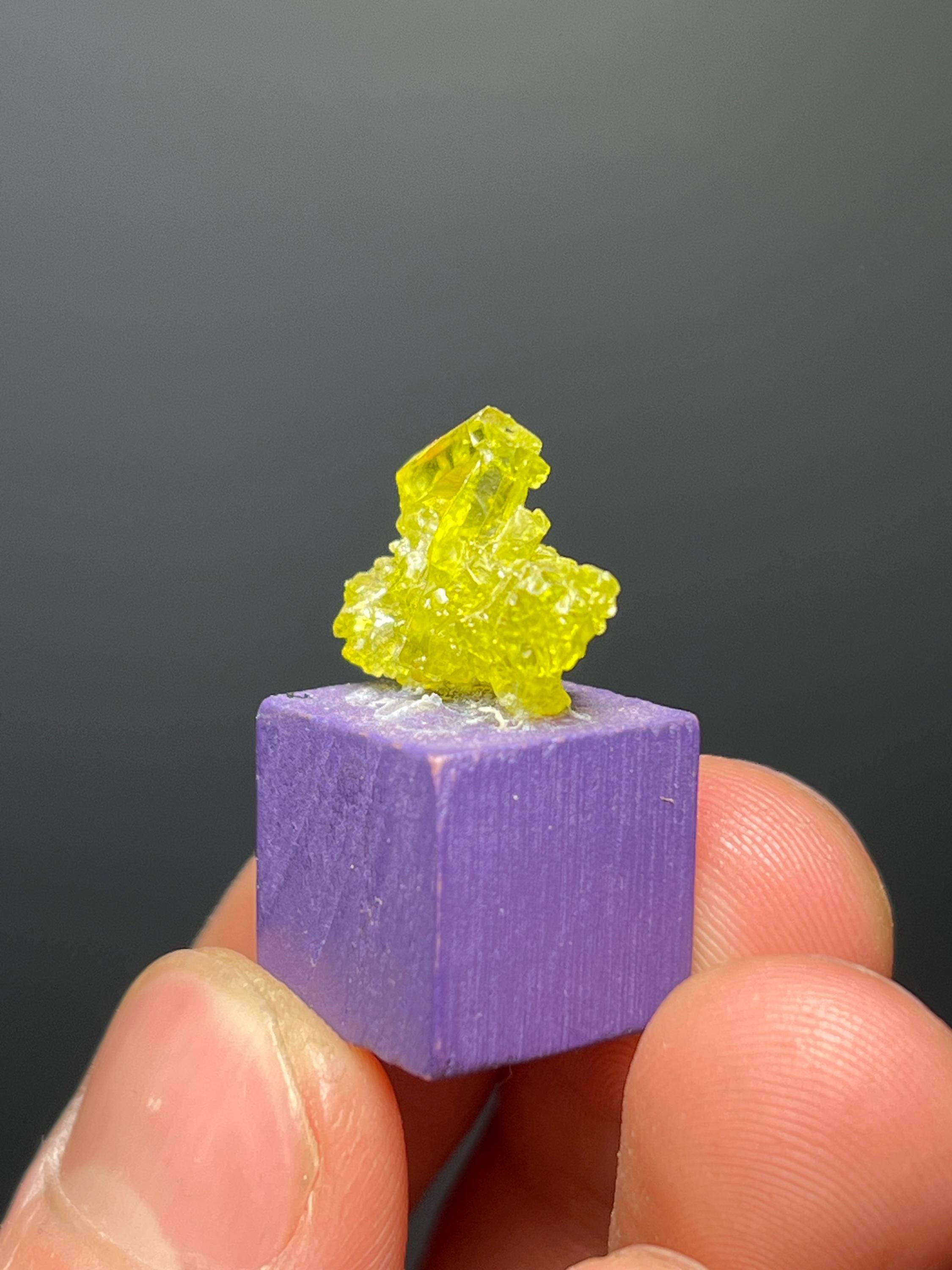 Brazilianite Specimen - Natural Crystal Formation, Brazil - Crystal Gemstone AE 
