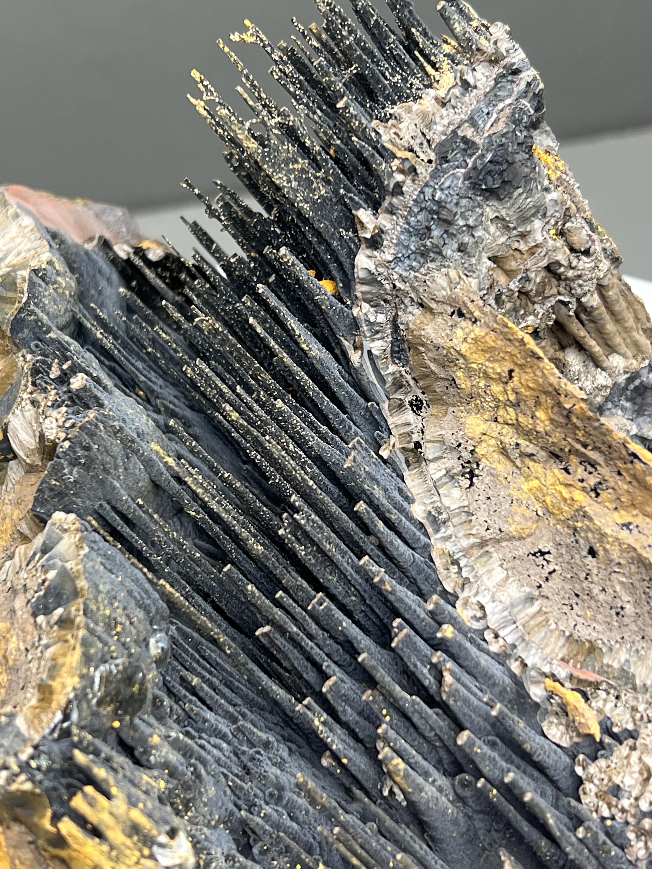 Museum Quality!! Very Showy Stalactite Goethite Mineral, For Special Collections Piece - Crystal Gemstone AE 