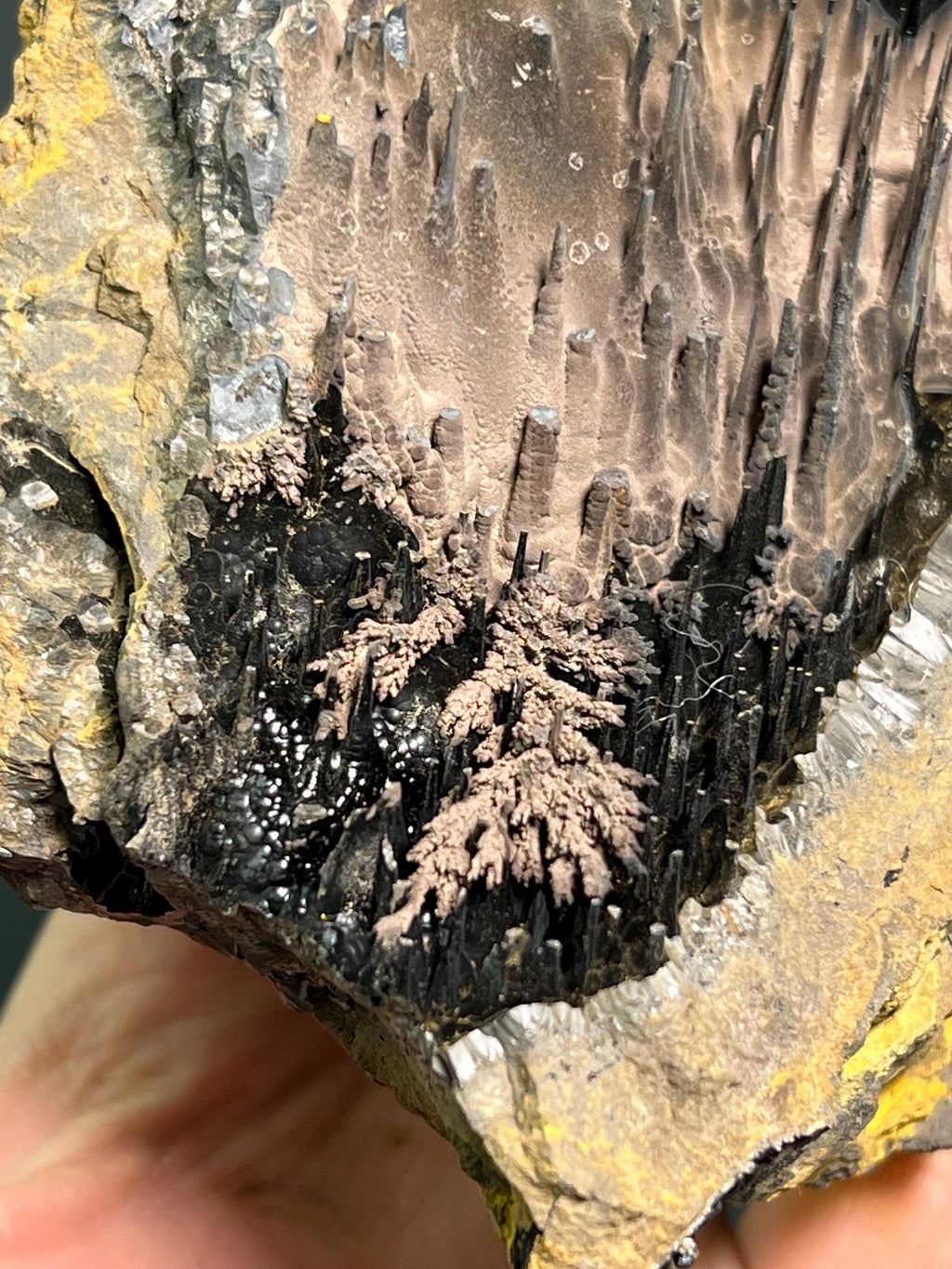 Museum Grade Specularite With Stalactite Goethite - Crystal Gemstone AE 