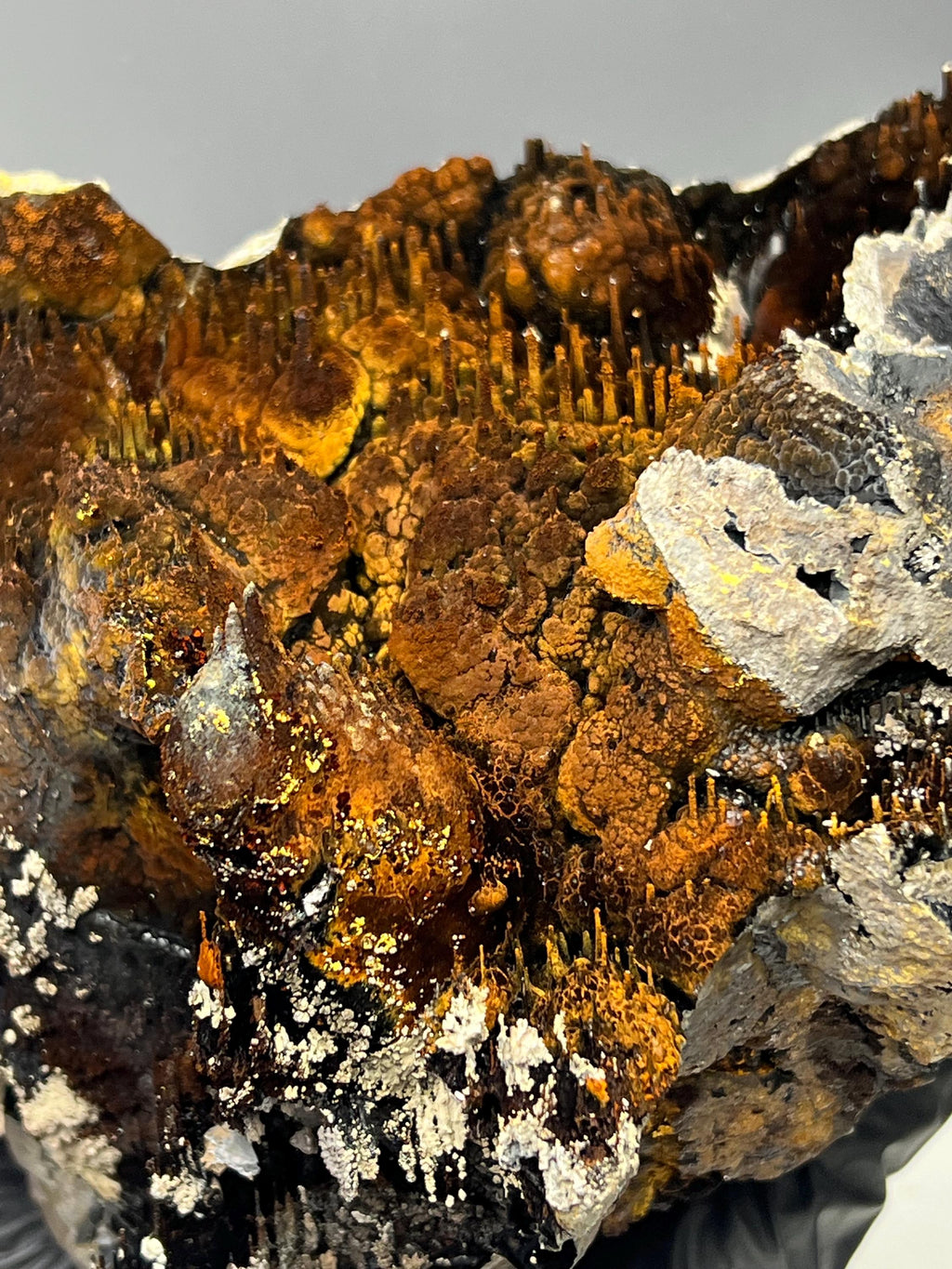 Museum Quality Extra Large Limonite With Stalactite Goethite, For Special Collector Item - Crystal Gemstone AE 
