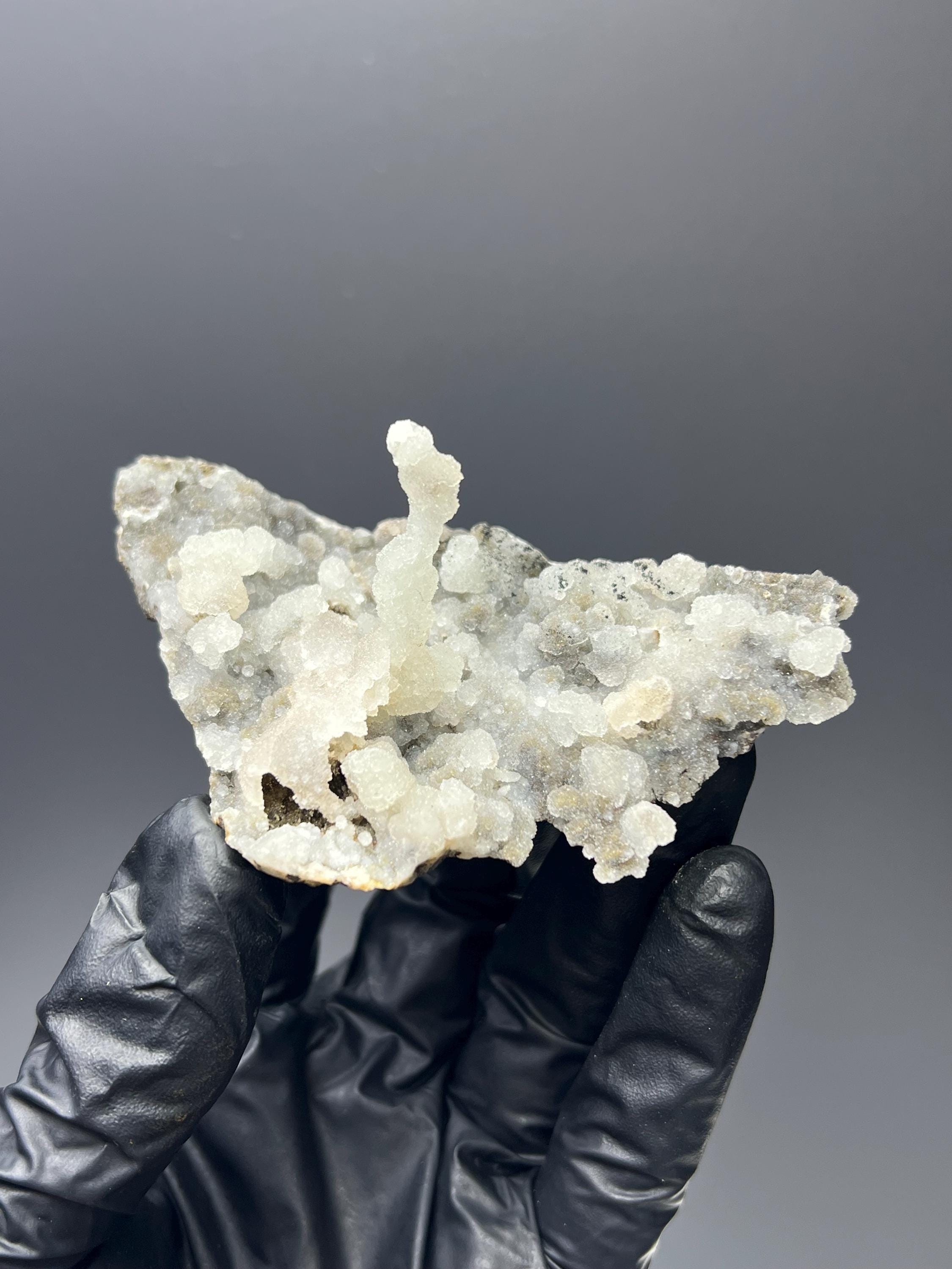 Chalcedony Stalactites Druzy - Crystal Gemstone AE 