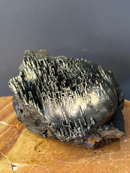 Museum Grade! Very Special Golden Color Stalactite Goethite Specimen, For Special Collection - Crystal Gemstone AE 