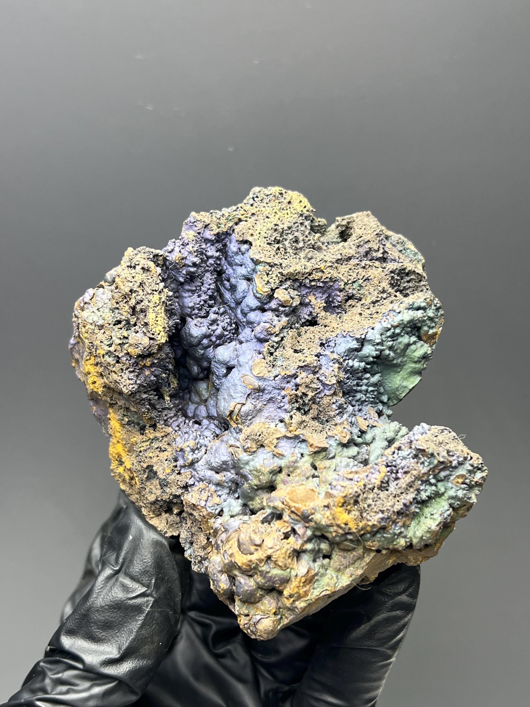 Colourful Iridescent Goethite - Crystal Gemstone AE 