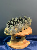 "Museum Grade" Golden Color Stalactite Goethite - Crystal Gemstone AE 