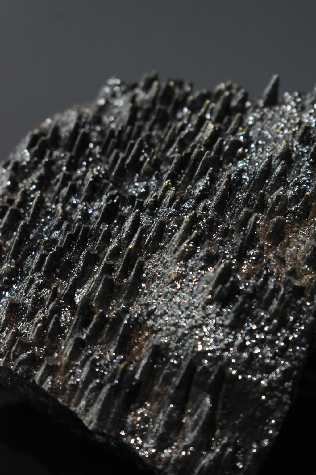 Museum Quality! Very Special Golden Color Stalactite Goethite, From Turkey, Special Collection Piece - Crystal Gemstone AE 