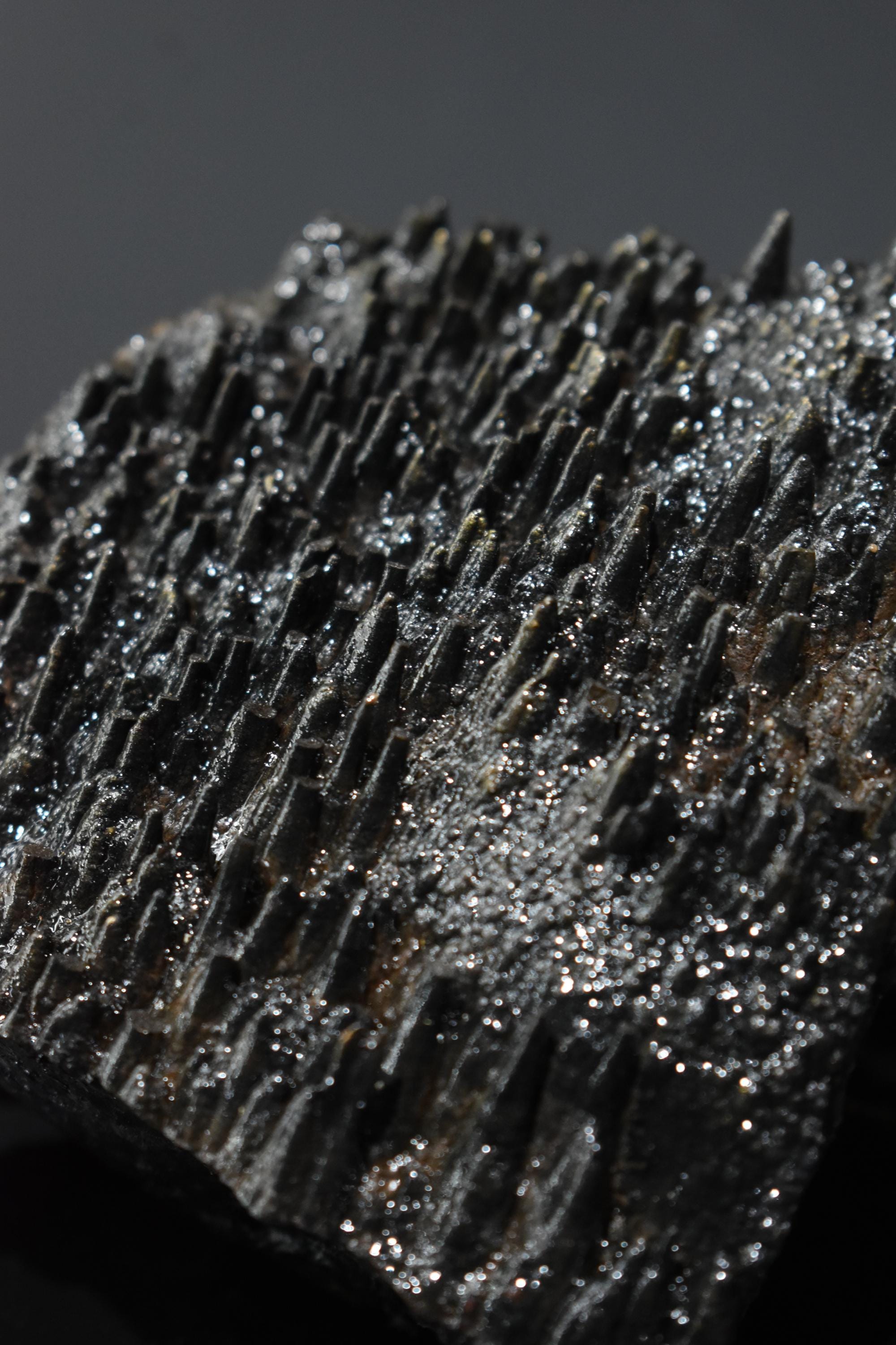 Museum Quality! Very Special Golden Color Stalactite Goethite, From Turkey, Special Collection Piece - Crystal Gemstone AE 