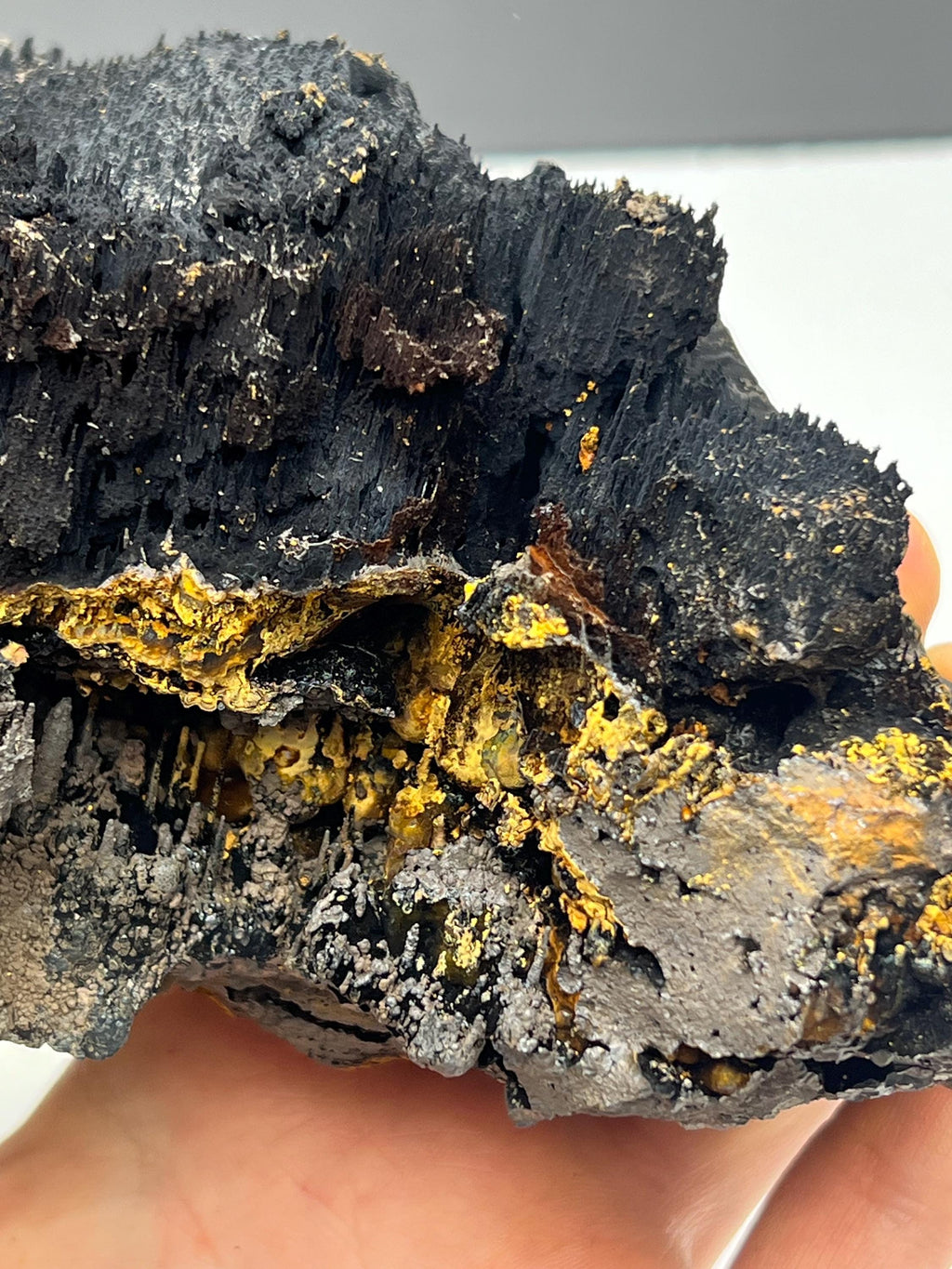 Museum quality, Limonite With Velvet Function Stalactite Goethite, From Turkey, Special Collection Piece - Crystal Gemstone AE 
