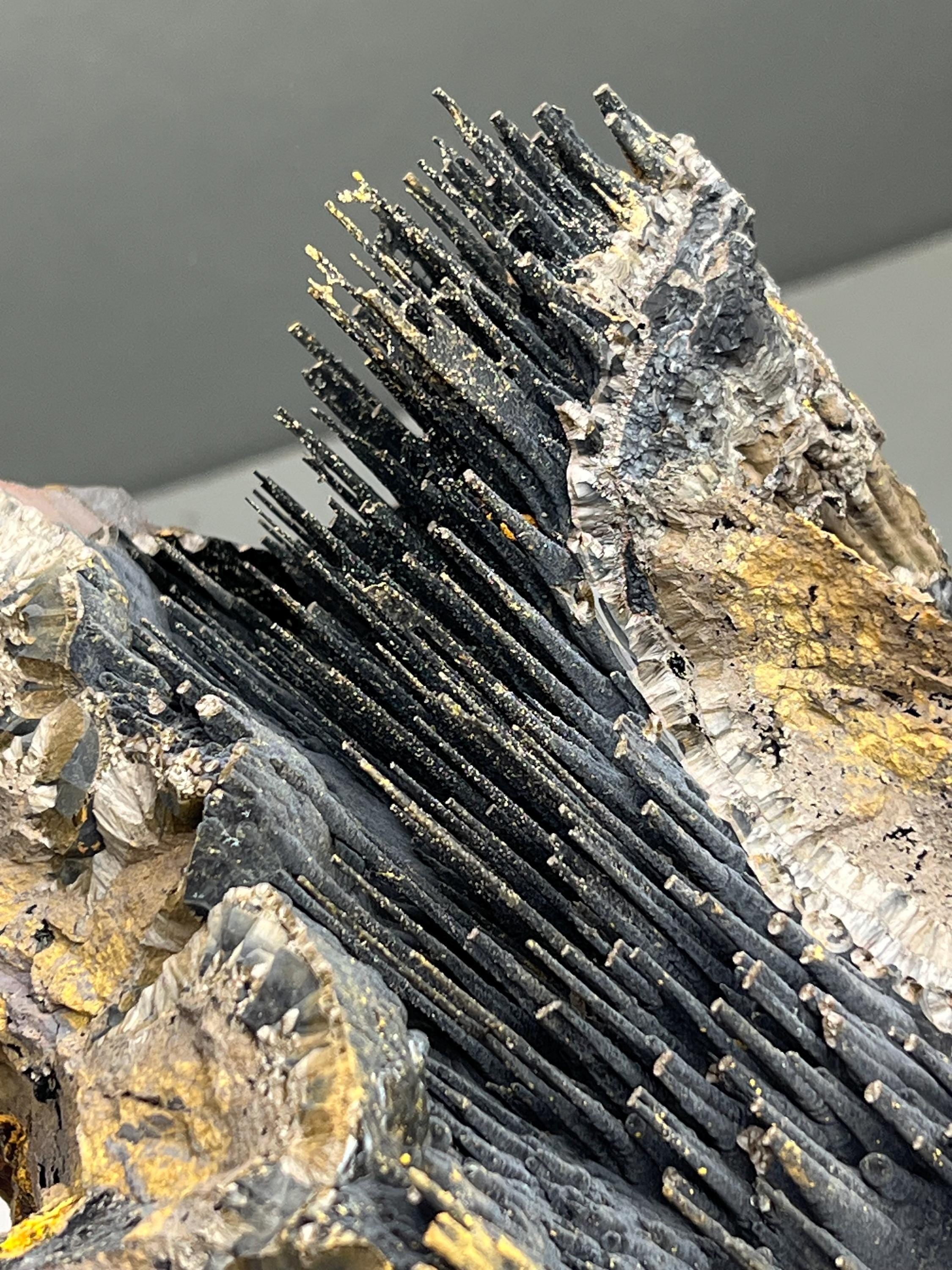 Museum Quality!! Very Showy Stalactite Goethite Mineral, For Special Collections Piece - Crystal Gemstone AE 