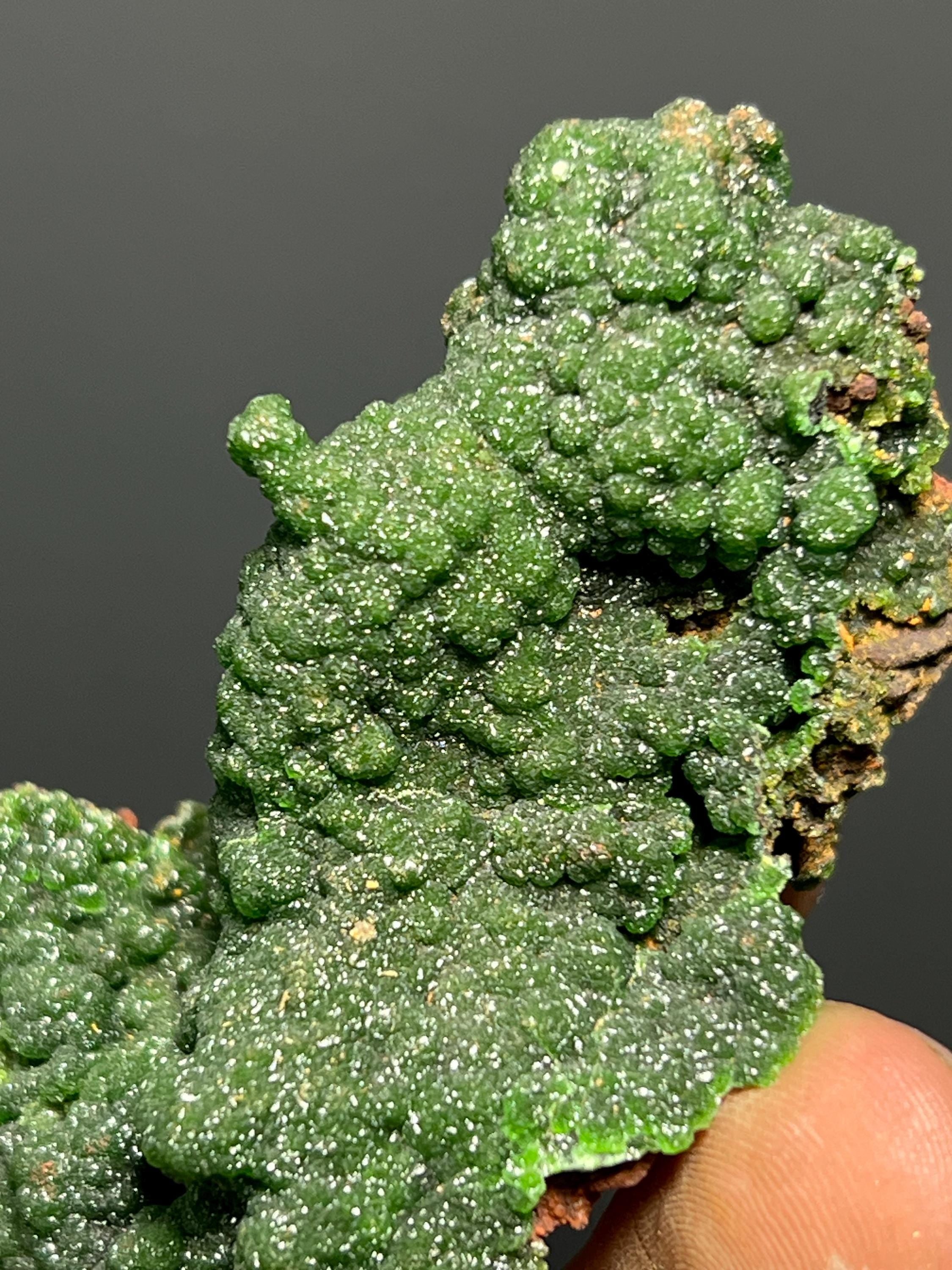 Special Green Conichalcite Specimen, 76gram - Crystal Gemstone AE 